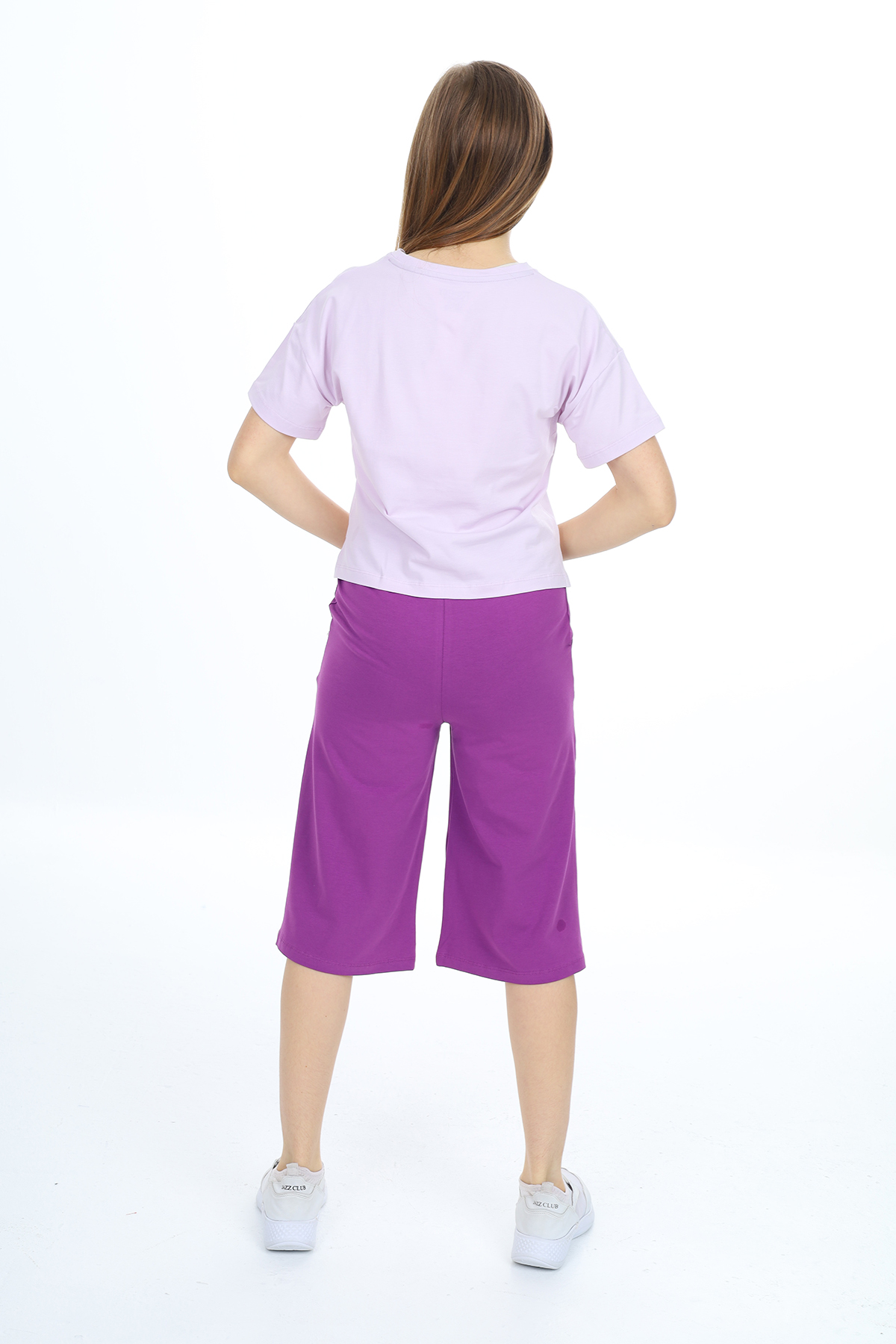 Toontoy Kız Çocuk Flw Paradıse Yazı Baskılı Kaprili Takım