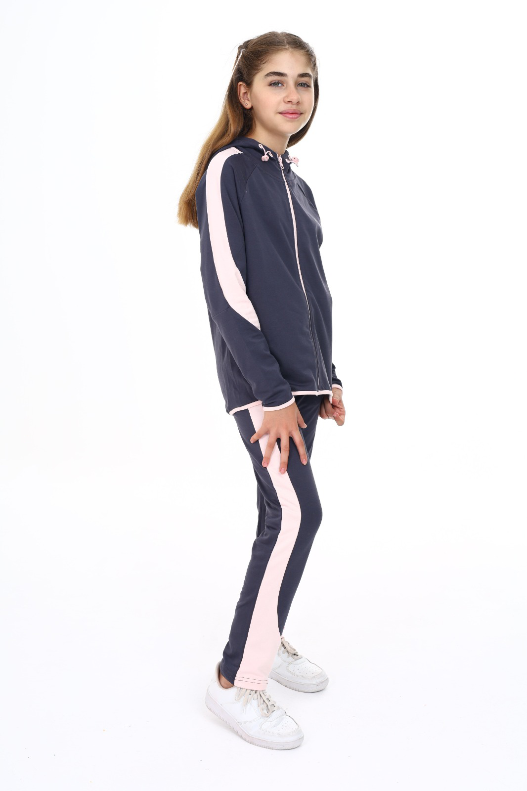 Toontoy Kız Çocuk Reglan Kol Tnty Coll Baskılı Eşofman Takım