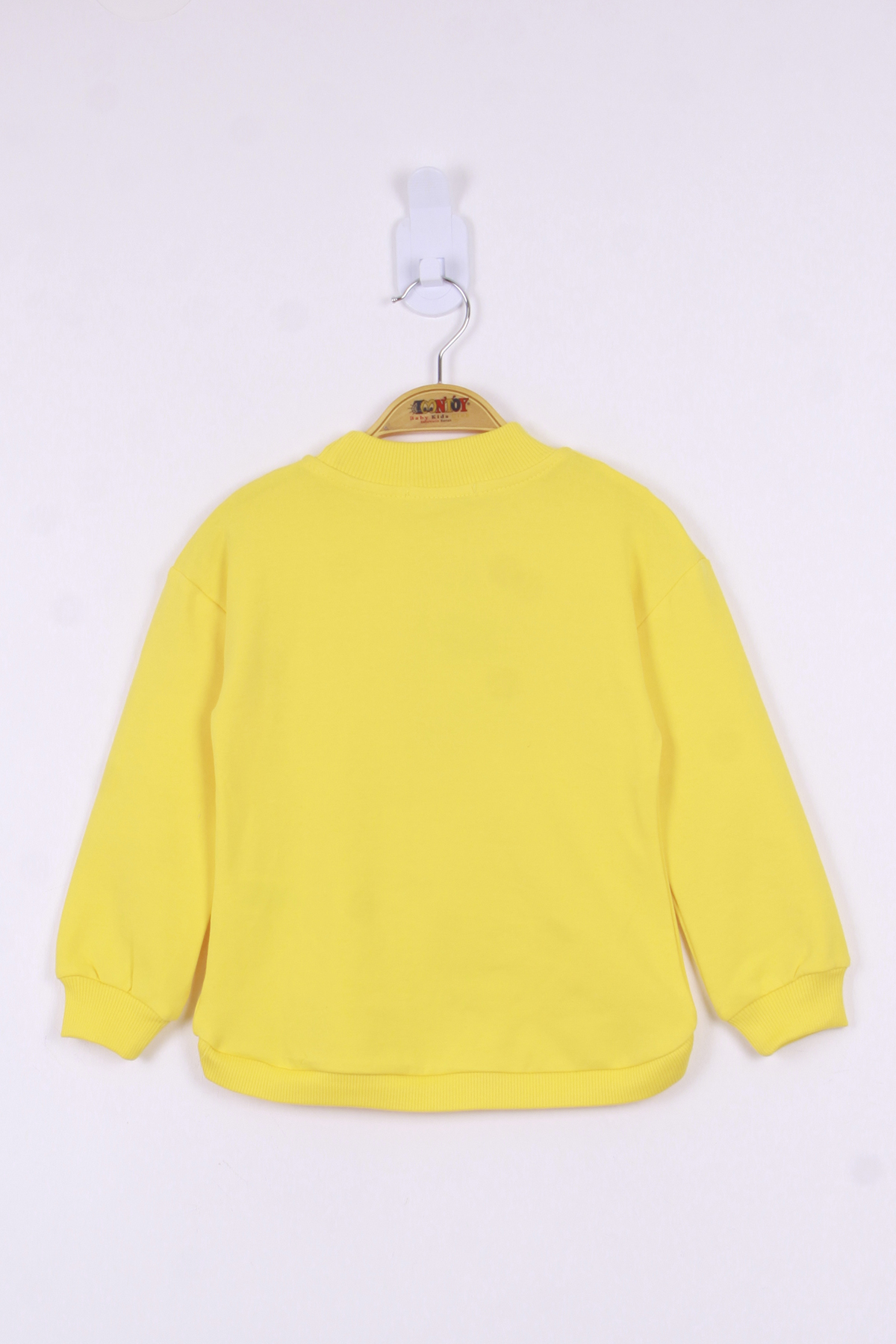 Toontoy Kız Çocuk Kedi Baskılı Sweatshirt