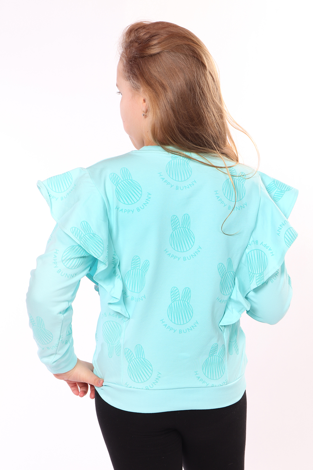 Toontoy Kız Çocuk Baskılı Sweatshirt