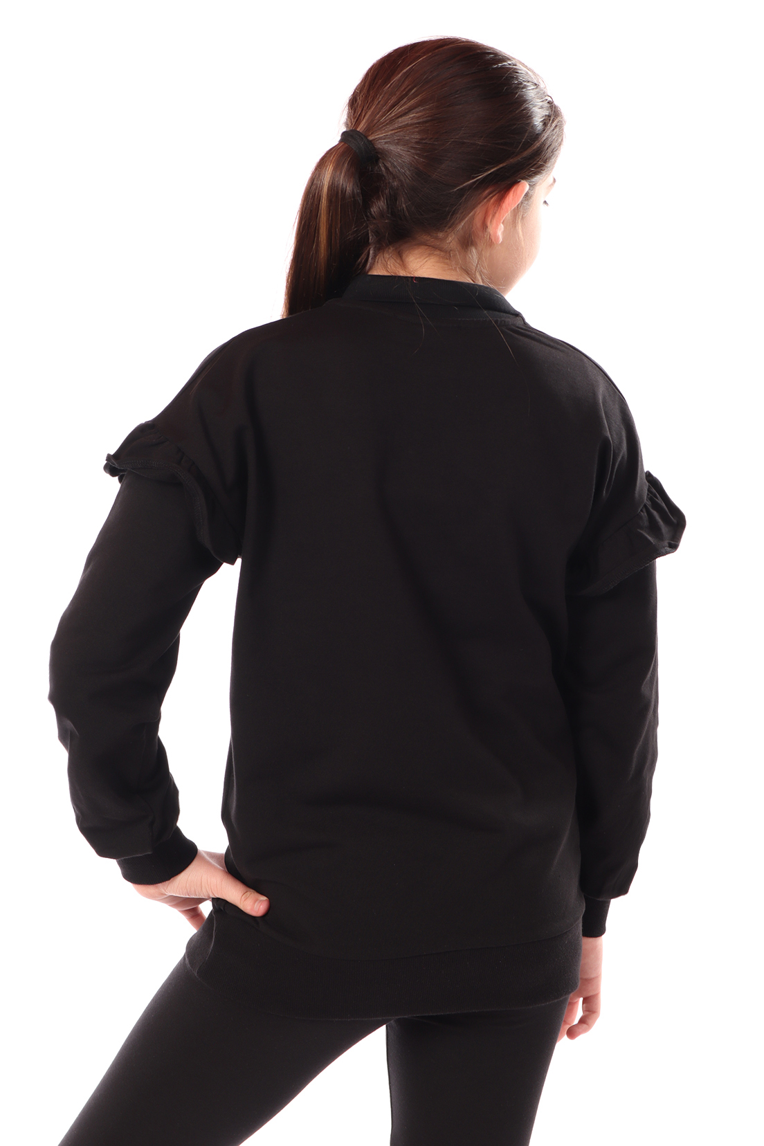 Toontoy Kız Çocuk Nakışlı Sweatshirt