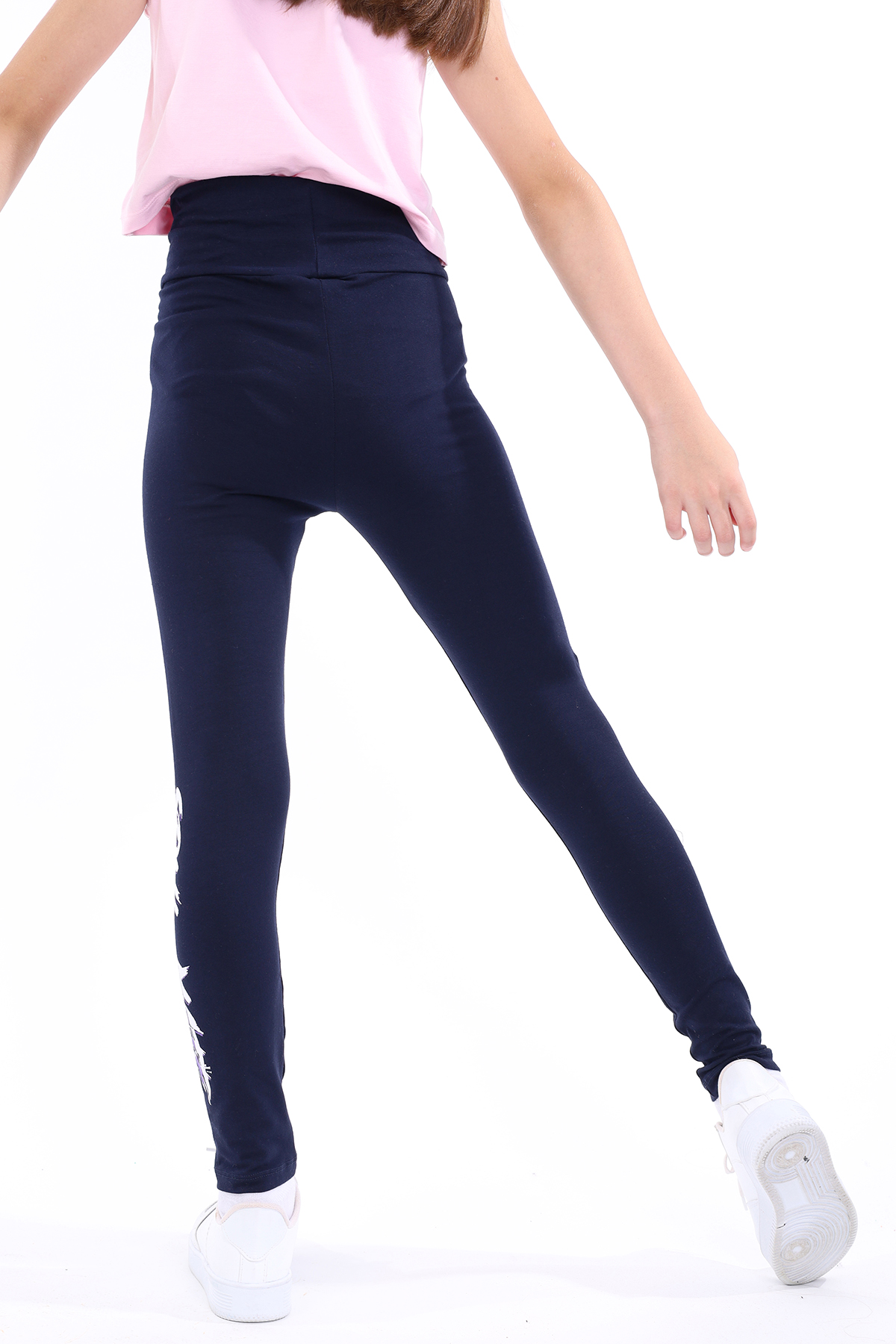 Toontoy Kız Çocuk Baskılı Tayt