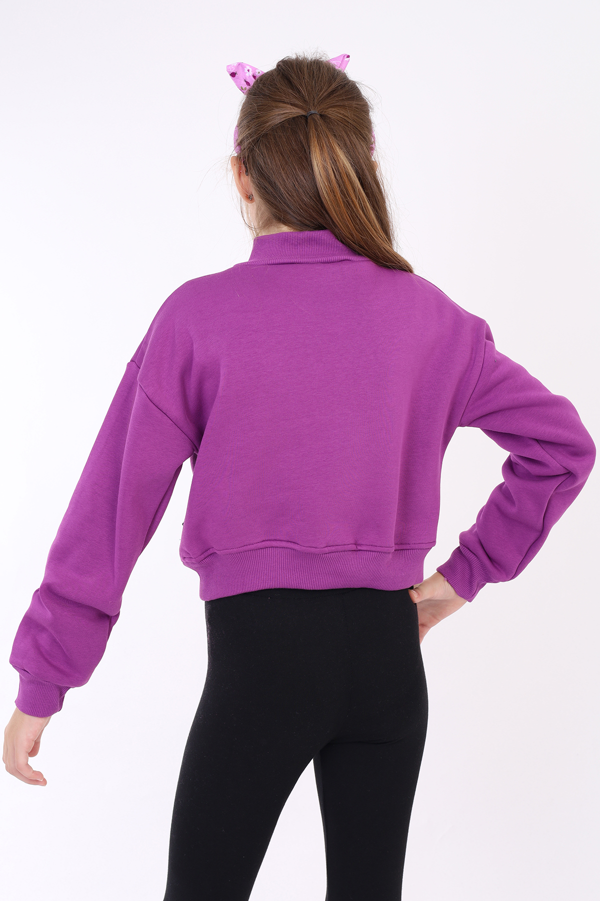 Toontoy Kız Çocuk Baskılı Sweatshirt