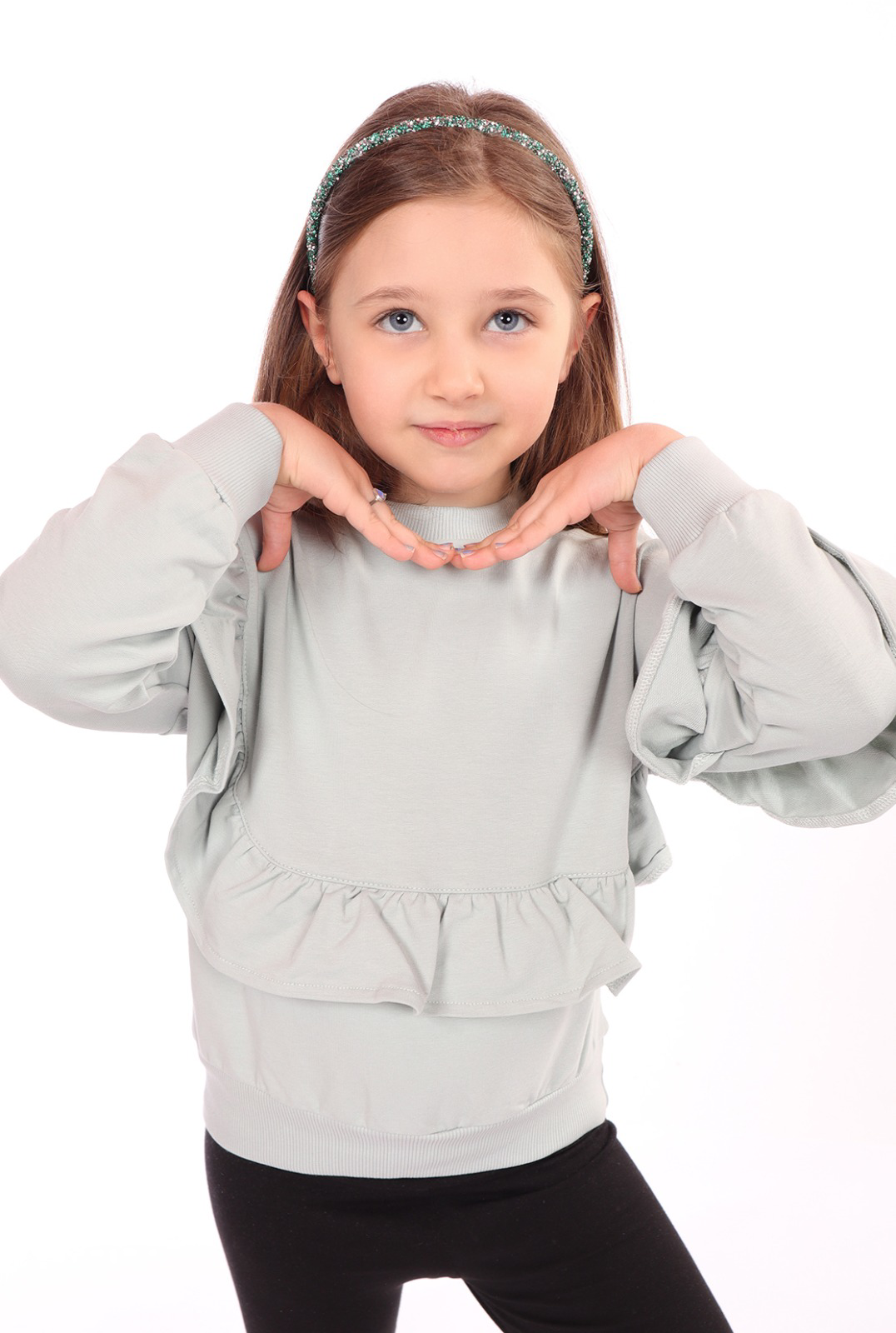 Toontoy Kız Çocuk Sweatshirt