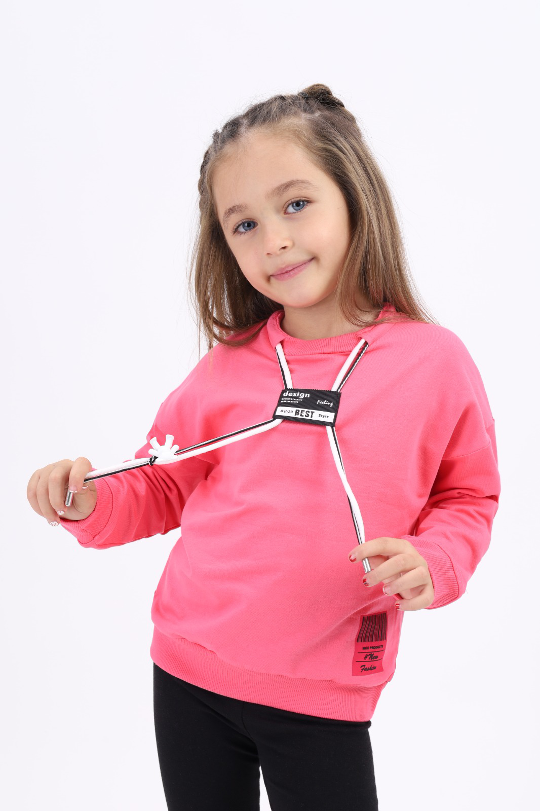 Toontoy Kız Çocuk Baskılı Sweatshirt