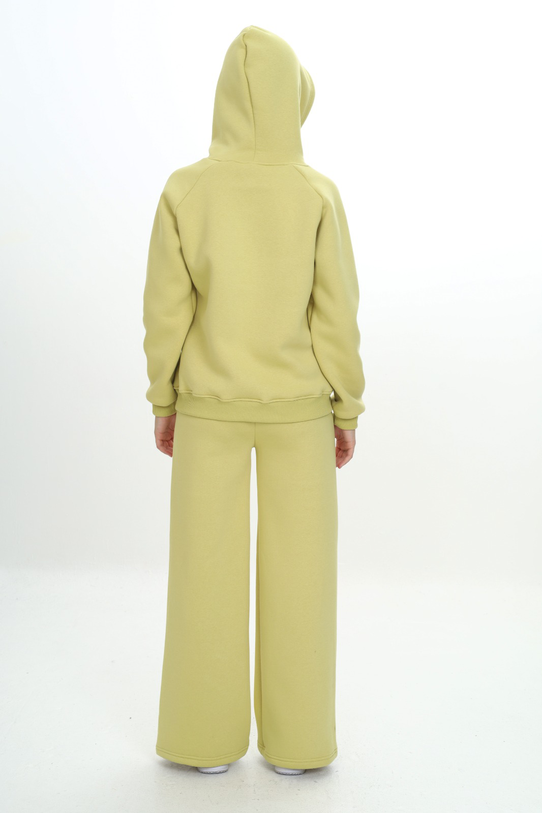 Toontoy Kız Çocuk Reglan Kol Kapüşonlu Eşofman Takım