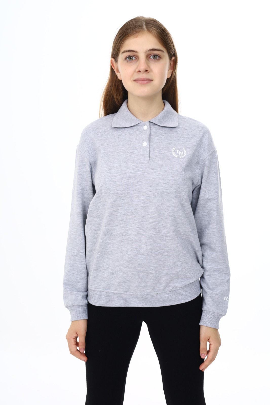 Toontoy Kız Çocuk  Çelenk Tnty  Baskılı Sweatshirt