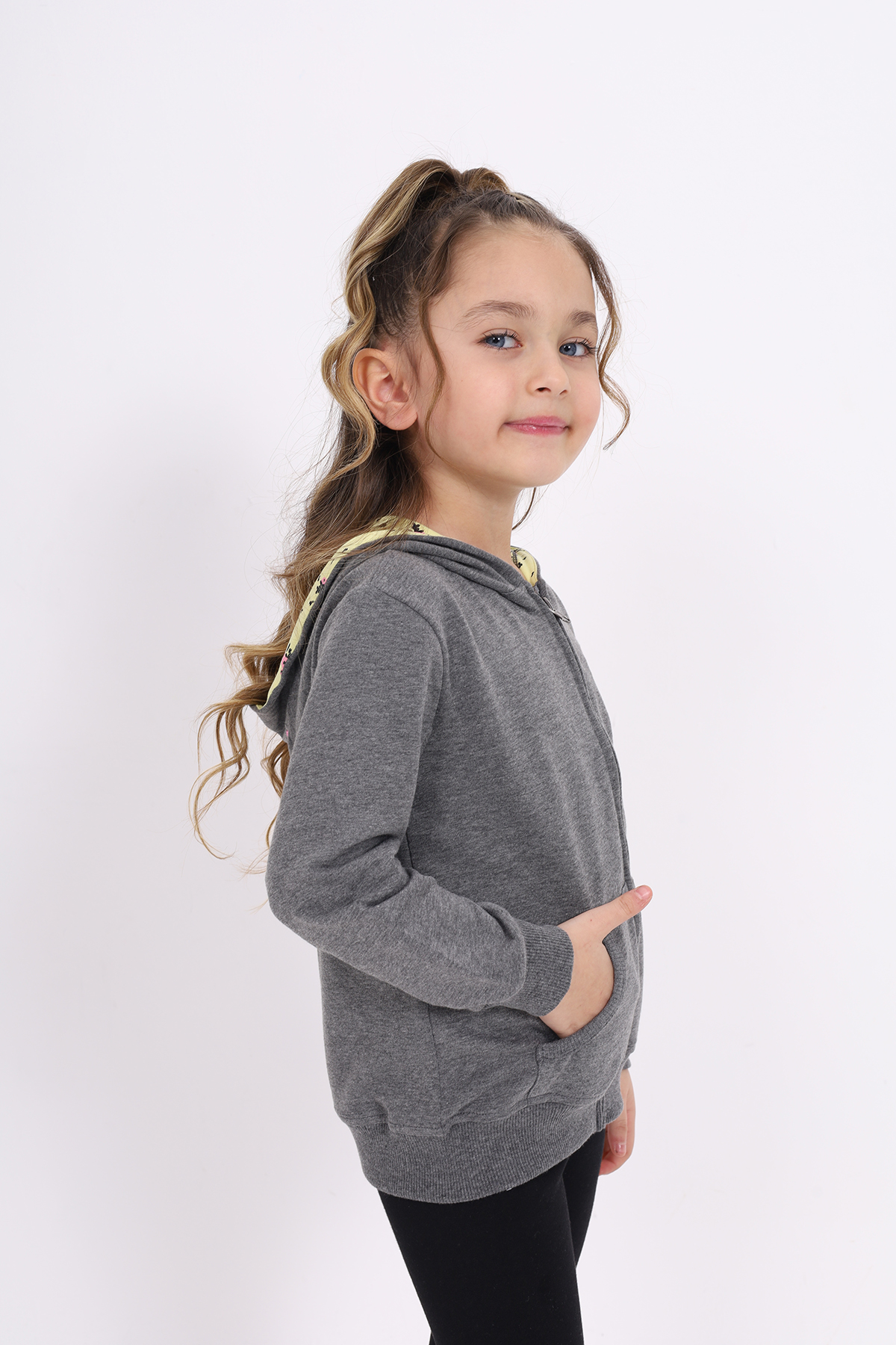 Toontoy  Kiz Çocuk Nakişli Hirka