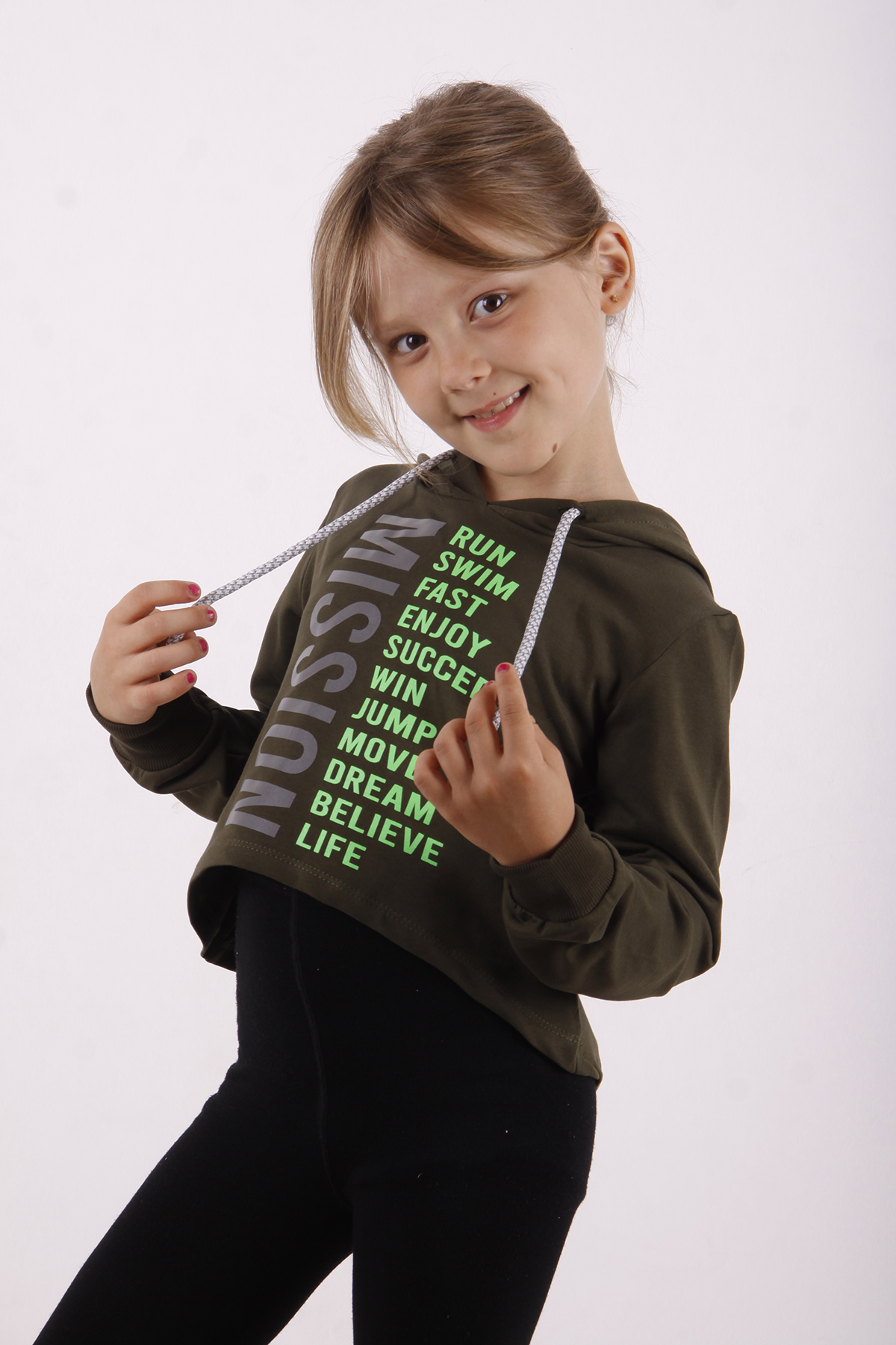Toontoy Kız Çocuk Paris London Baskılı T-Shirt