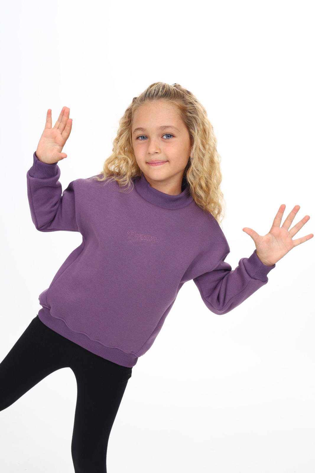Toontoy Kız Çocuk Nakışlı Sweatshirt