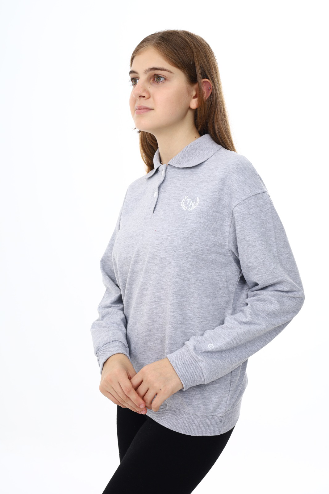 Toontoy Kız Çocuk  Çelenk Tnty  Baskılı Sweatshirt