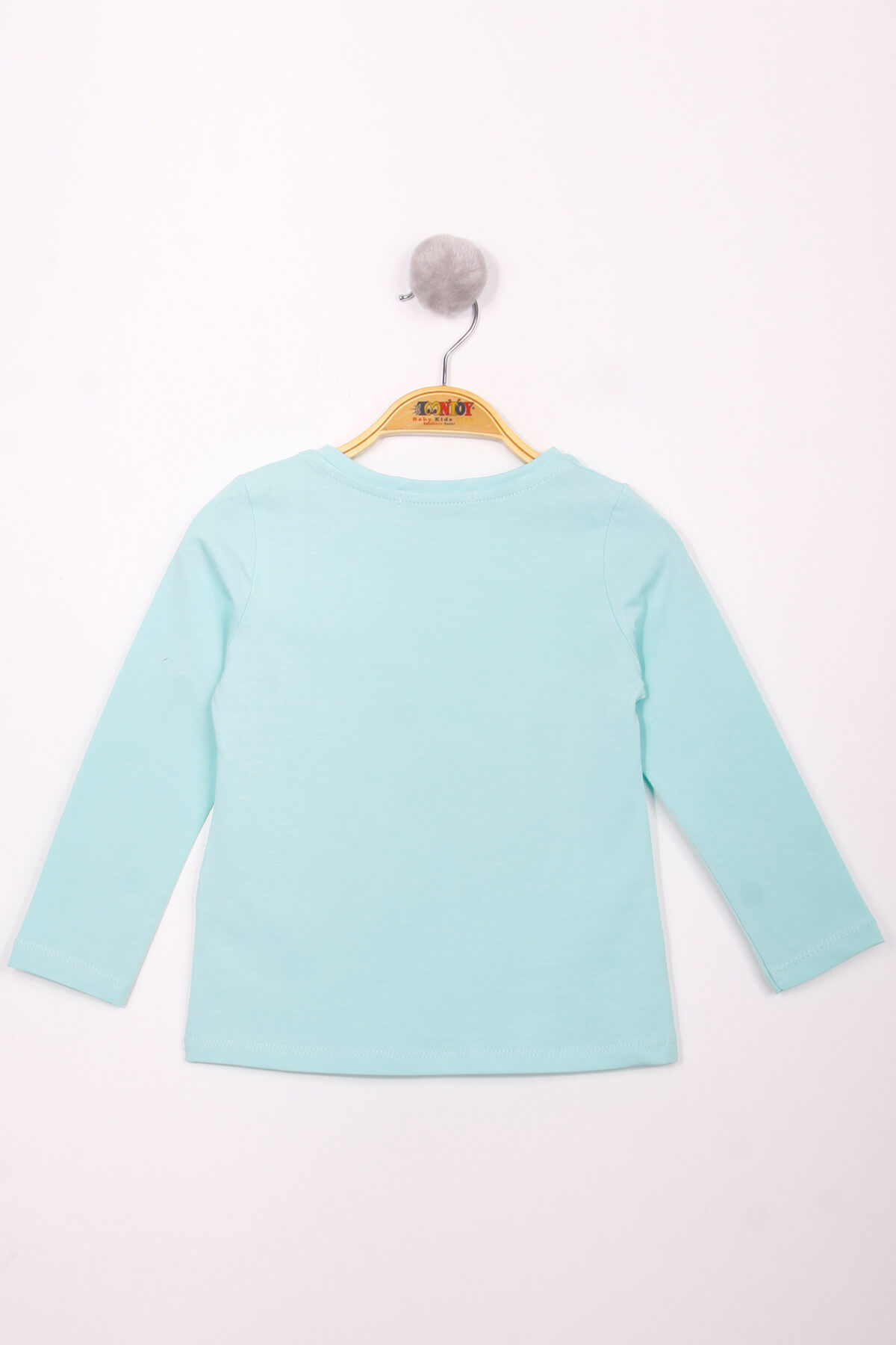 Toontoy Kız Çocuk Göğsü Nakışlı T-Shirt