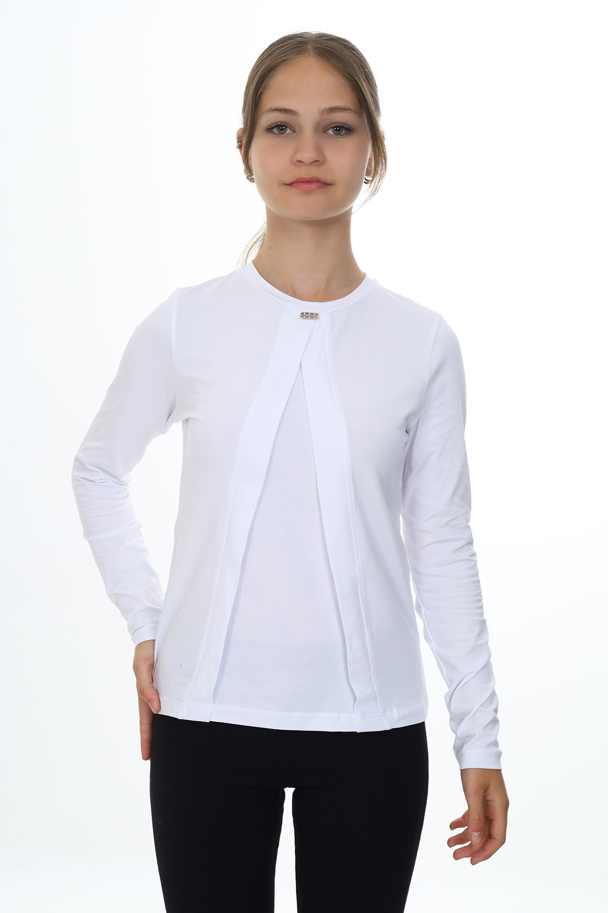 Toontoy Kız Çocuk Nakışlı Sweatshirt