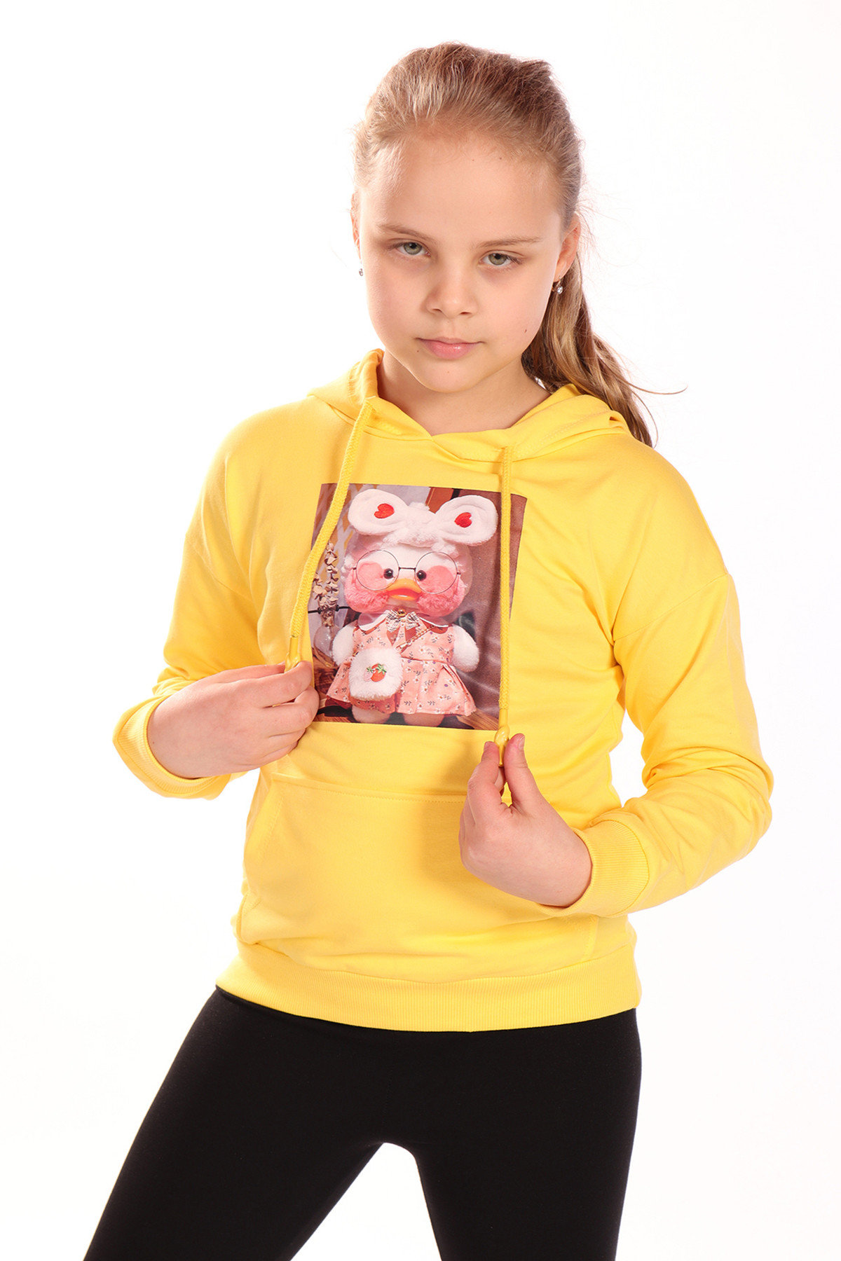 Toontoy Kız Çocuk Baskılı Tişört