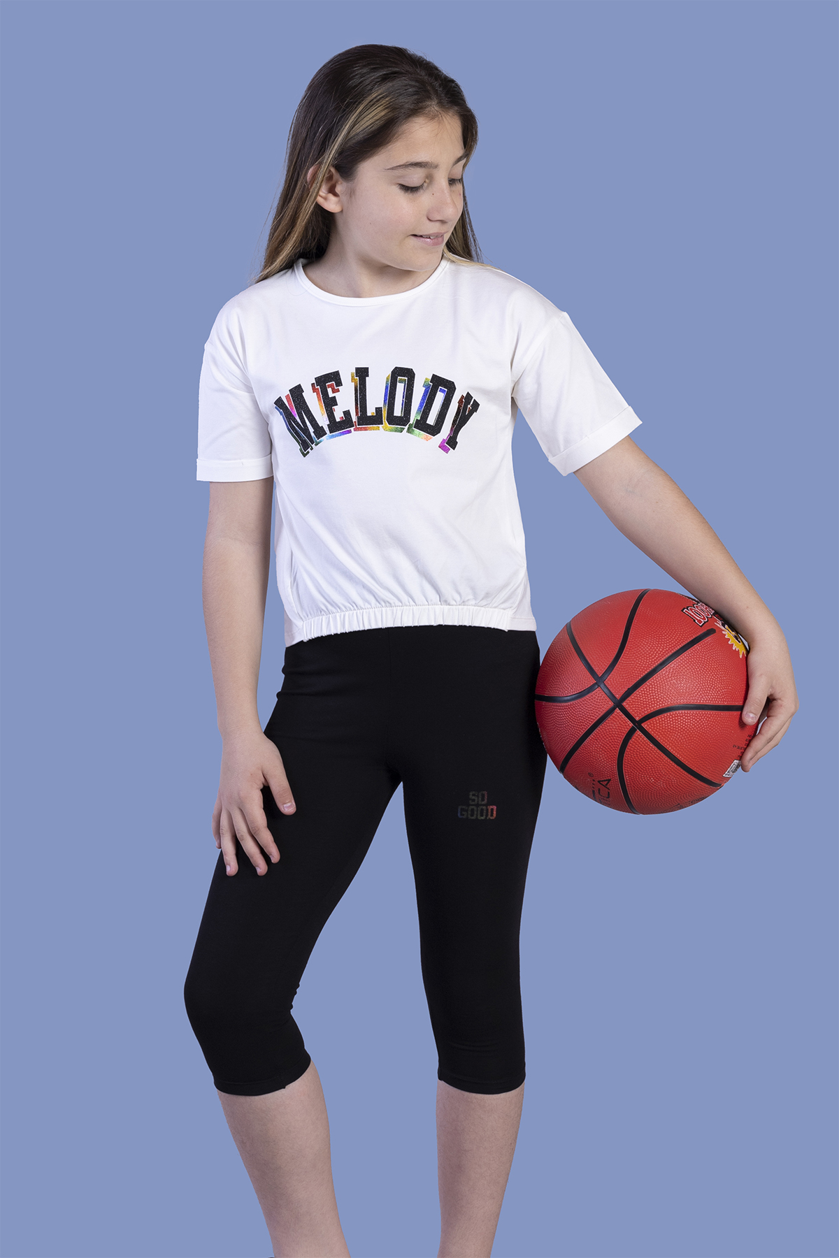 Toontoy Kız Çocuk Baskılı Sweatshirt