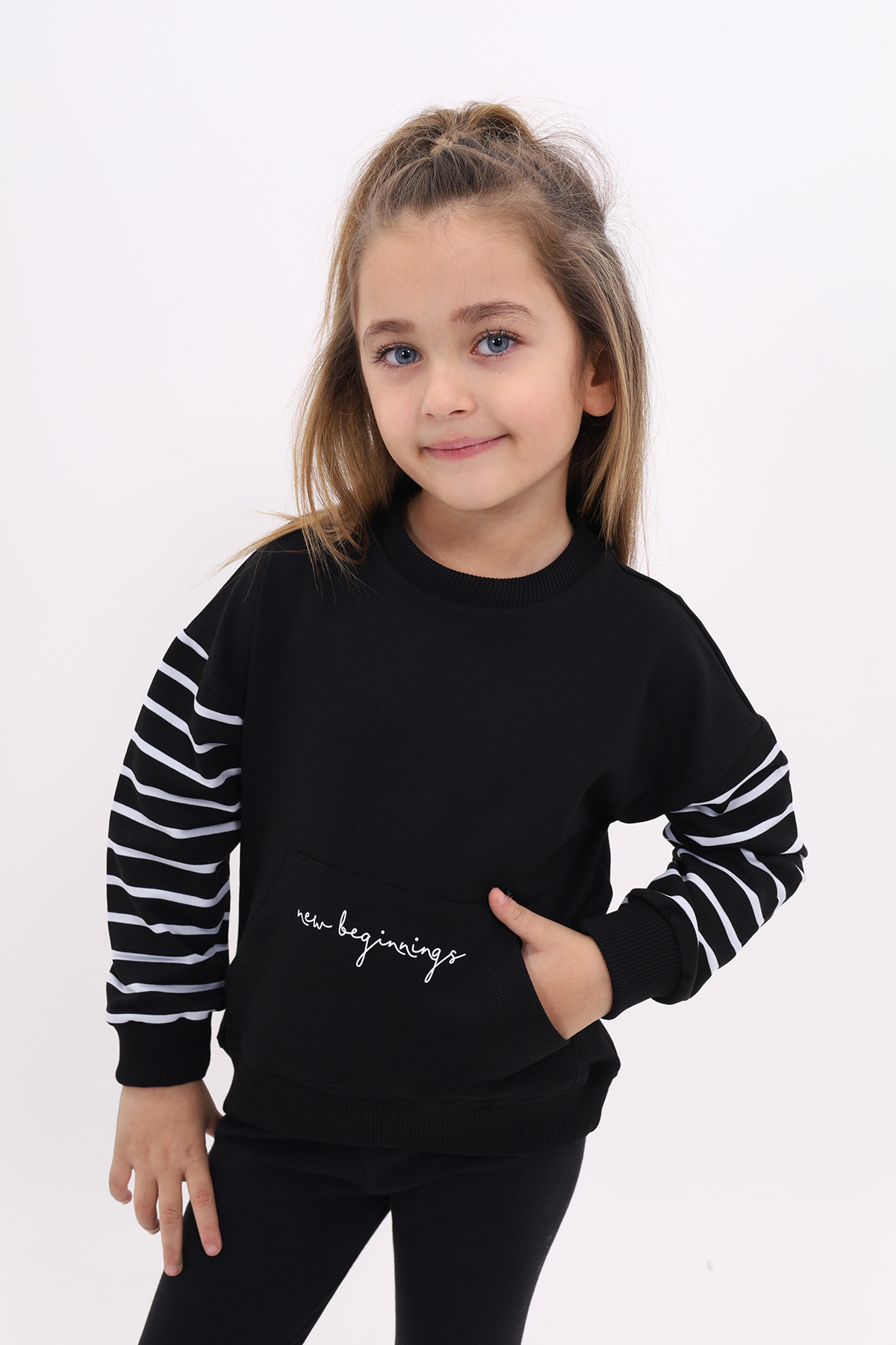 Toontoy Kız Çocuk Baskılı Eşofman Alt