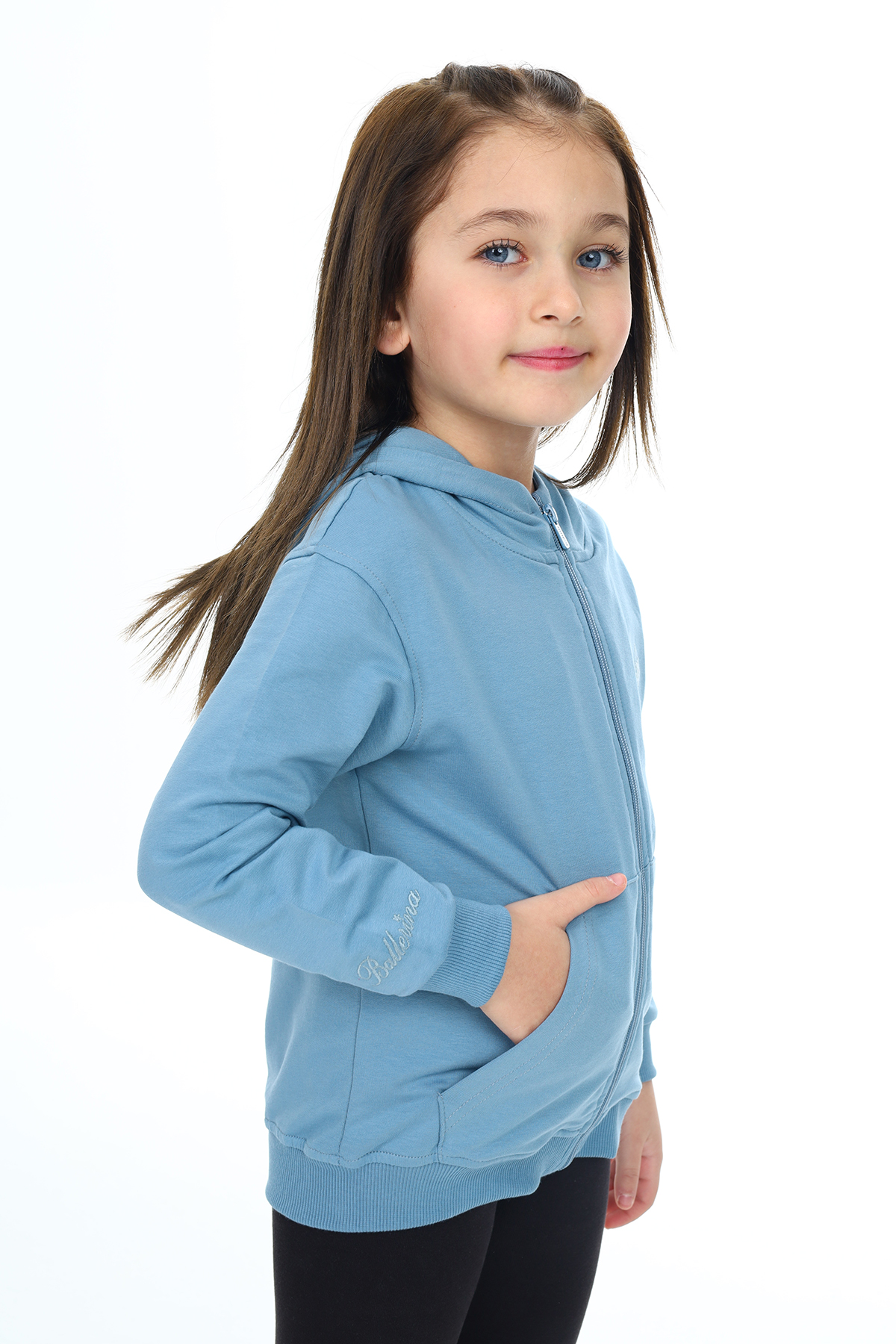 Toontoy  Kız Çocuk Nakışlı Hırka