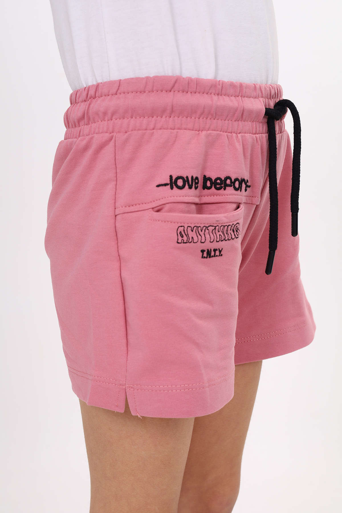 Toontoy  Kız Çocuk Nakışlı Şort