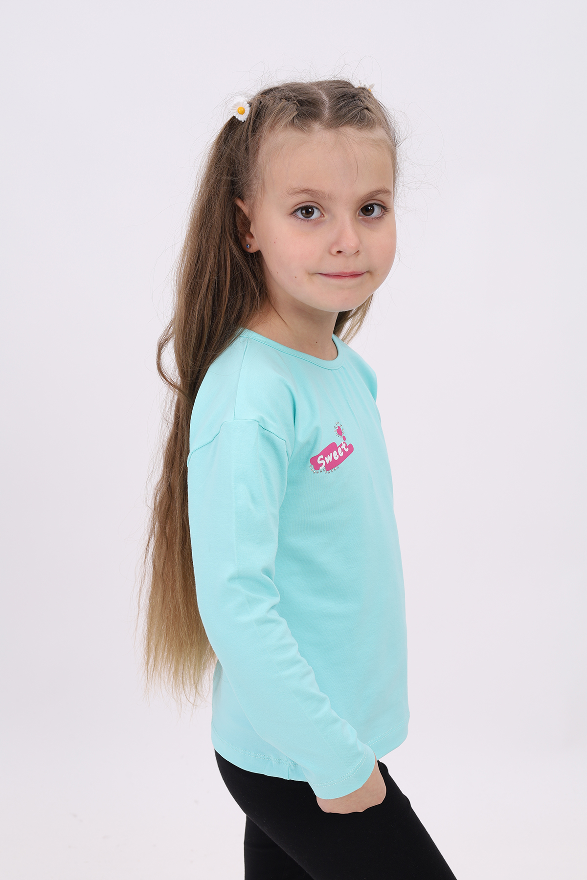 Toontoy Kız Çocuk  Sweet Baskılı Tişört