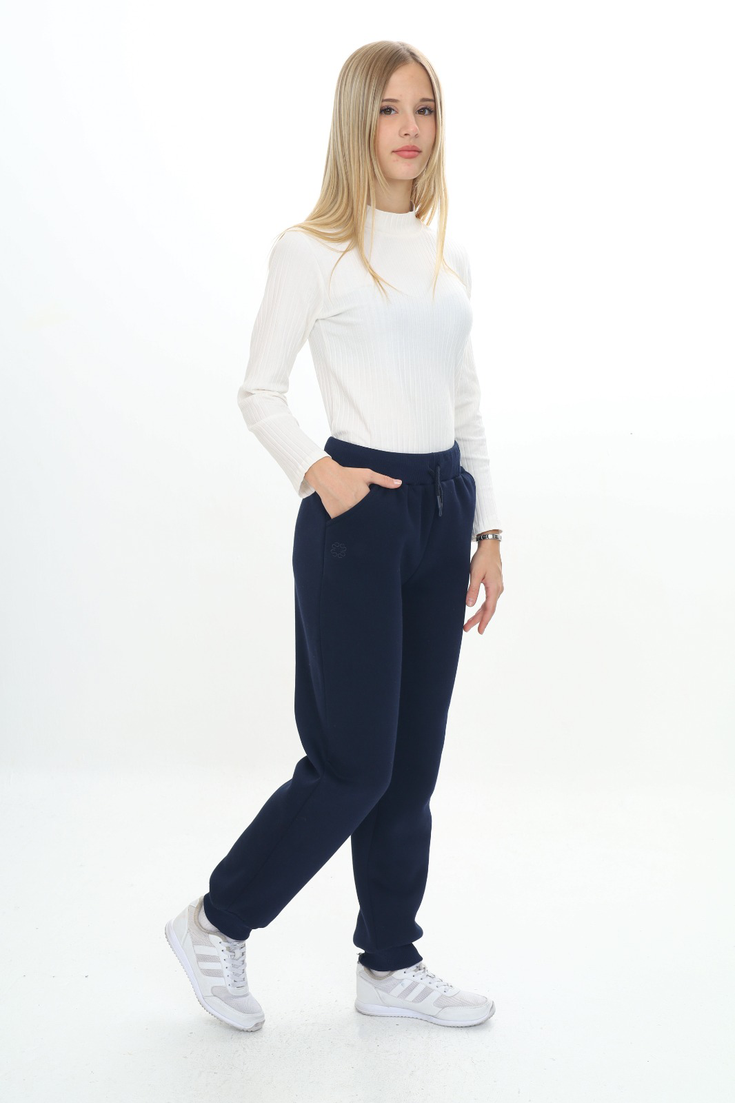 Toontoy Kız Çocuk Nakışlı Eşofman Alt