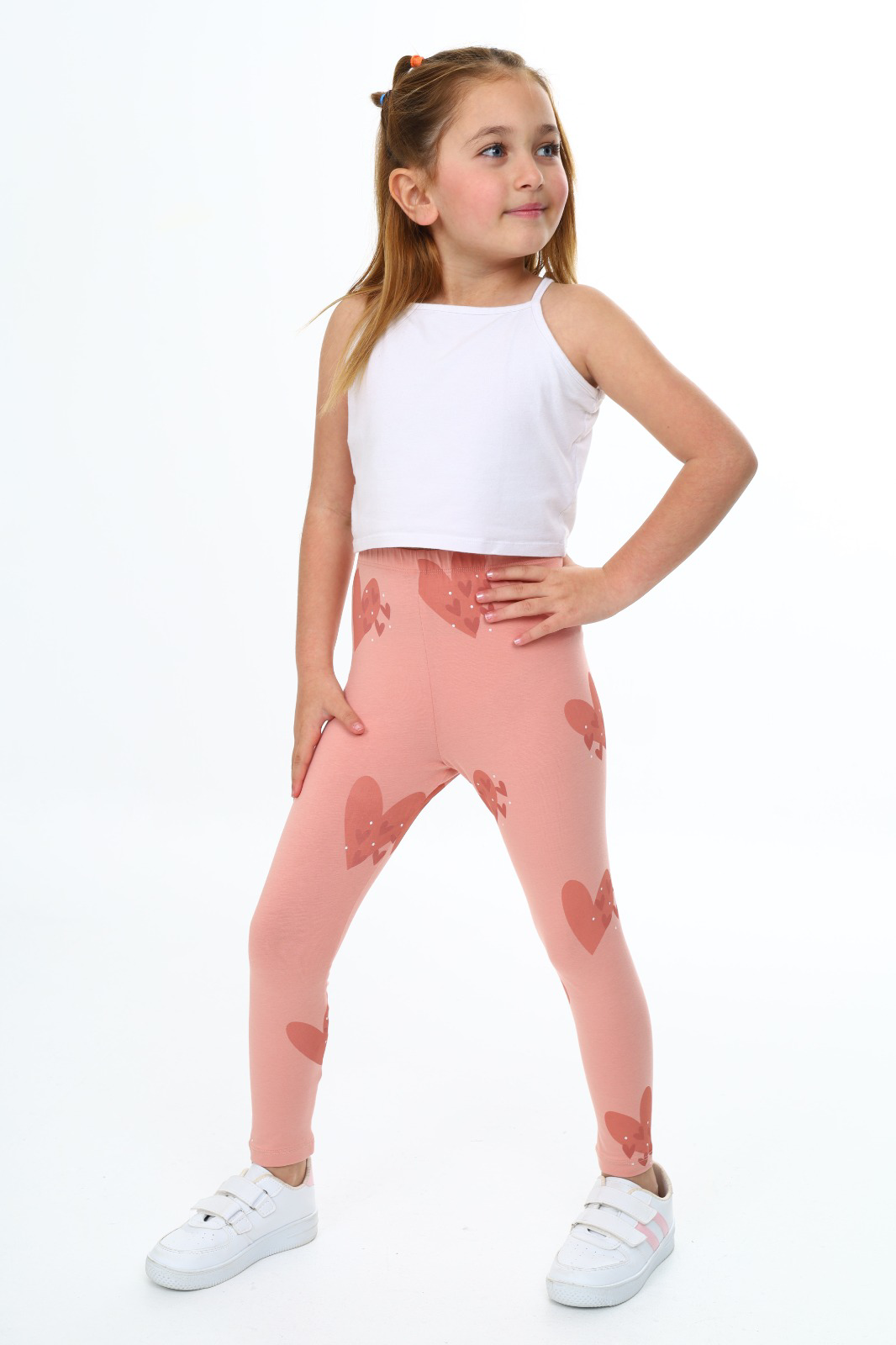 Toontoy Kız Çocuk Baskılı Tayt