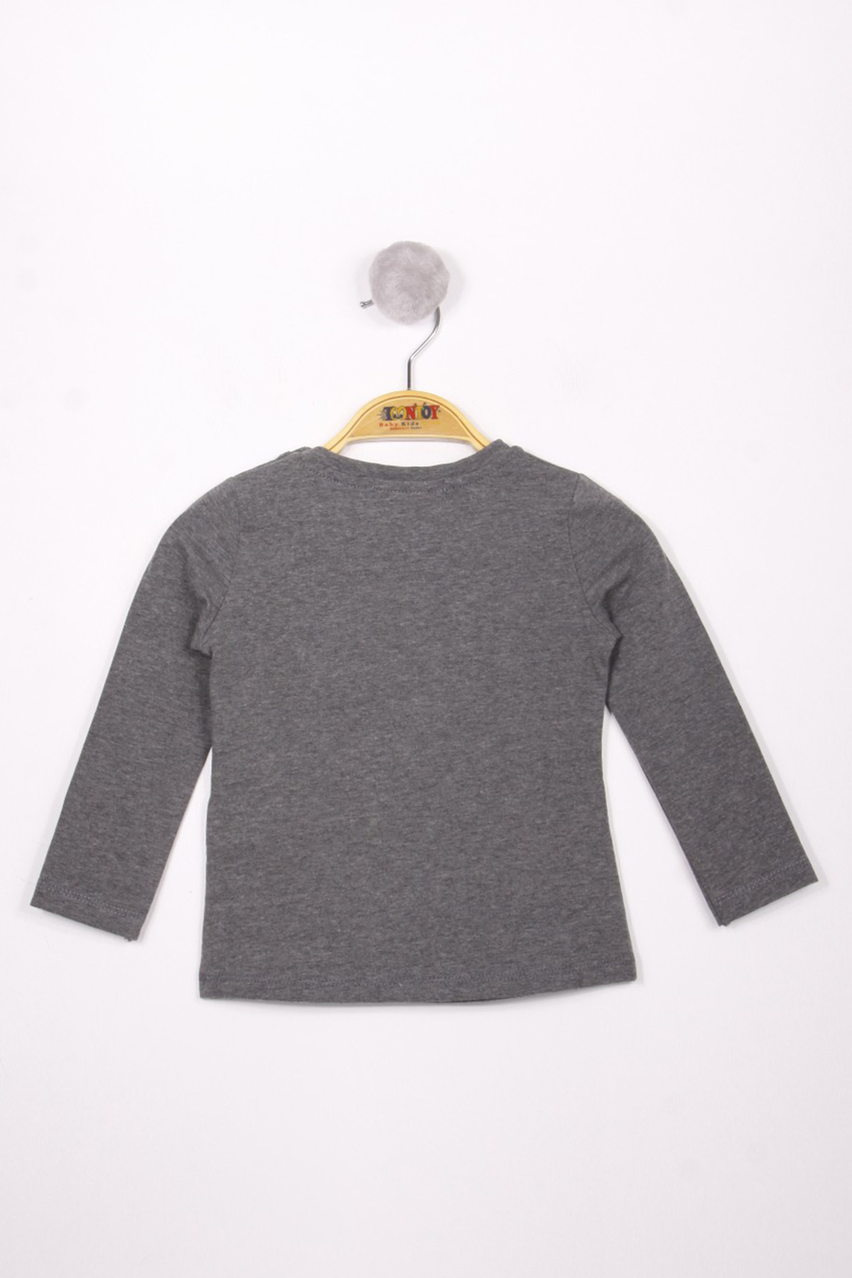 Toontoy Kız Çocuk Flower Baskılı T-Shirt