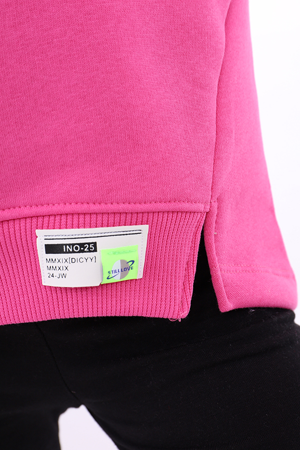 Toontoy Kız Çocuk Nakışlı Sweatshirt