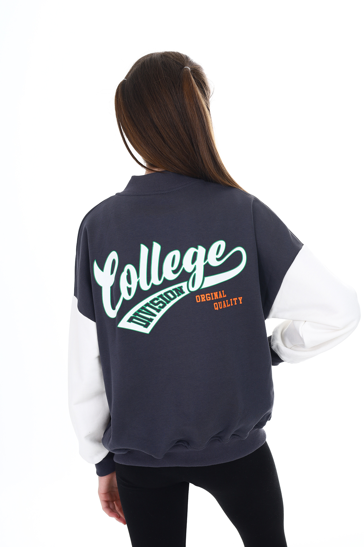 Toontoy  Kız Çocuk Baskılı Kolej Hırka