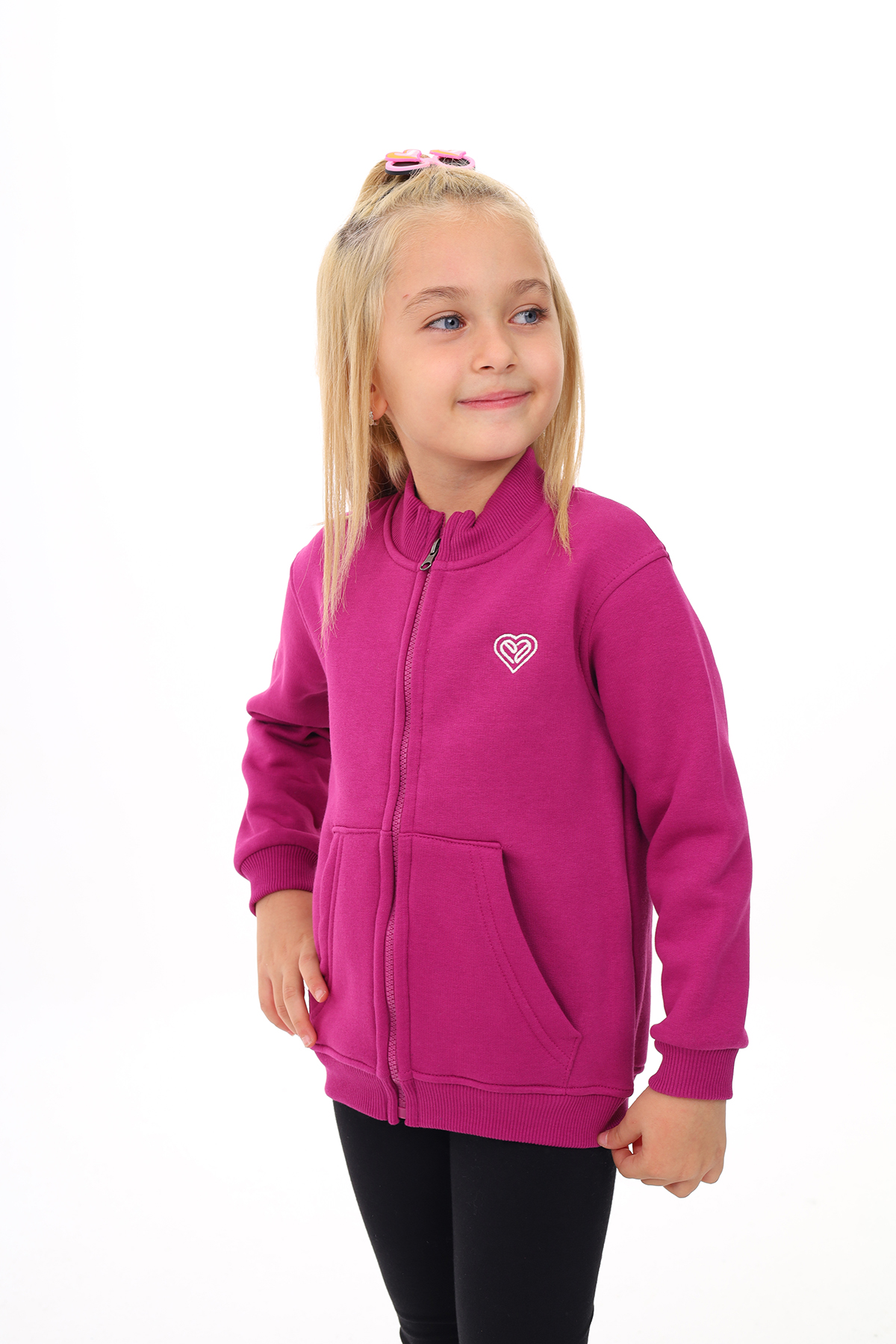 Toontoy  Kiz Çocuk Nakişli Hirka