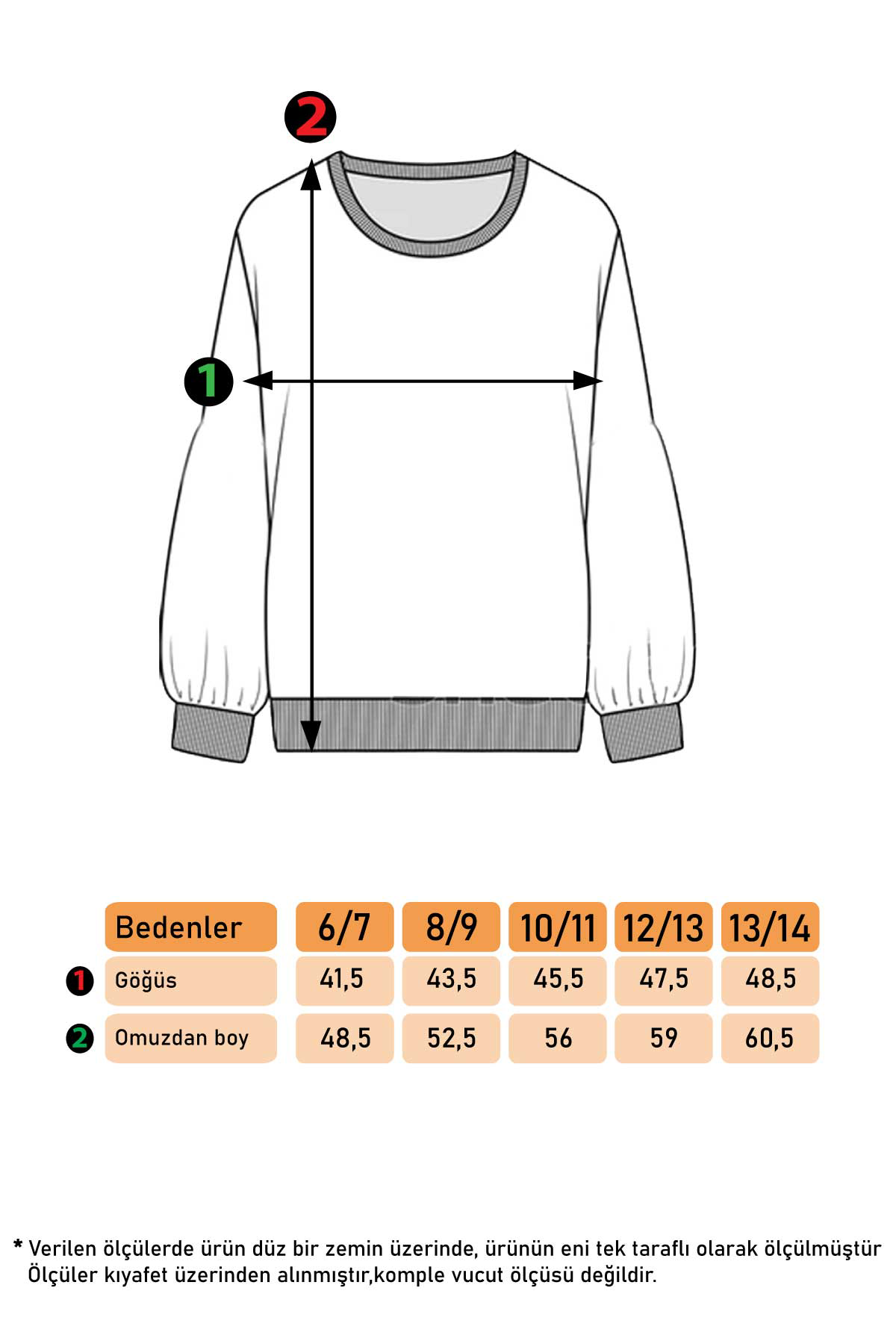 Toontoy Kız Çocuk Lıttle One Baskılı Sweatshirt