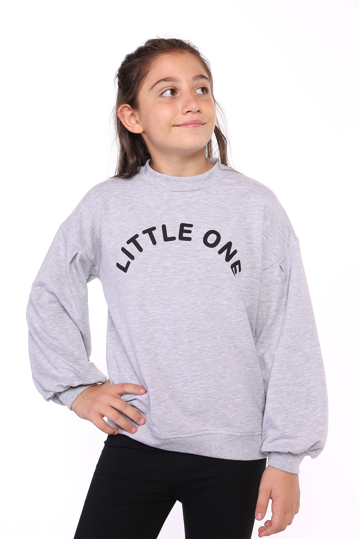 Toontoy Kız Çocuk Lıttle One Baskılı Sweatshirt