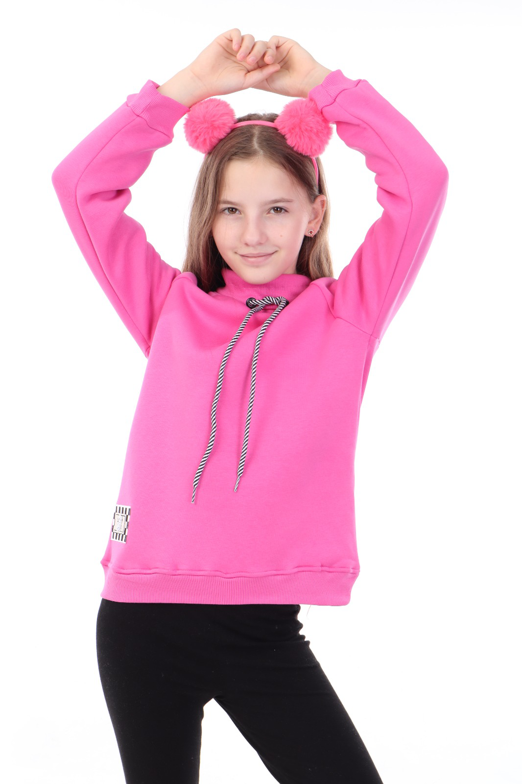 Toontoy Kız Çocuk Baskılı Sweatshirt