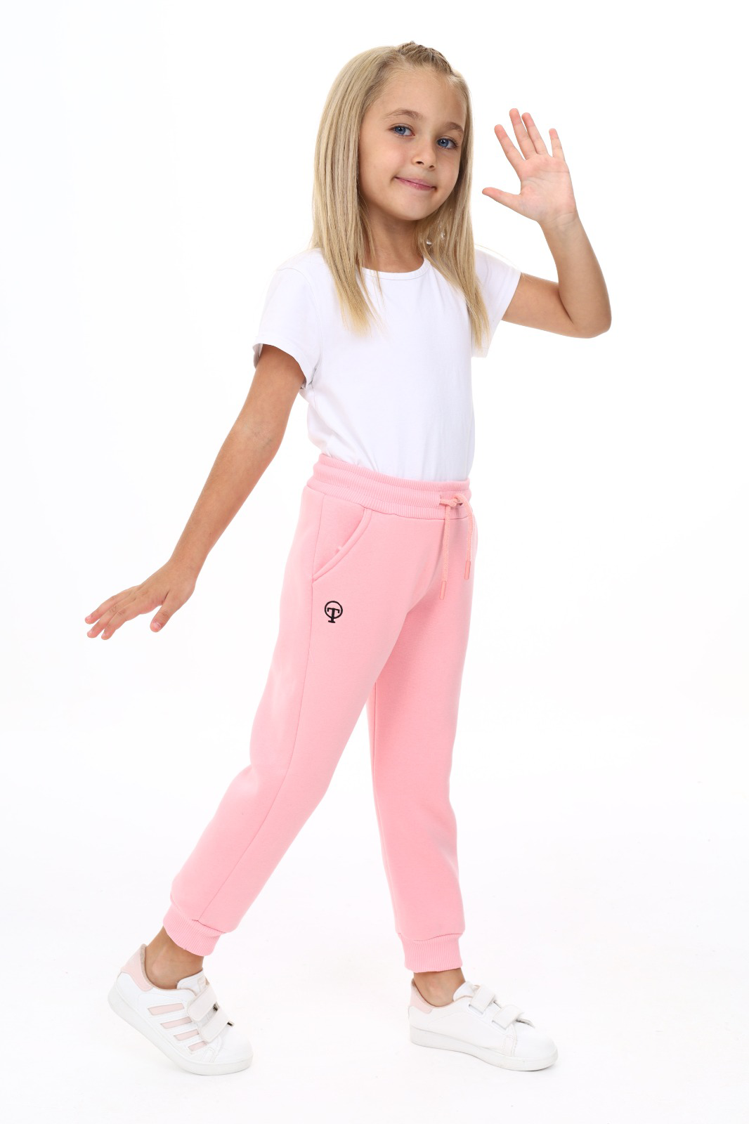 Toontoy Kız Çocuk Nakışlı Eşofman Alt