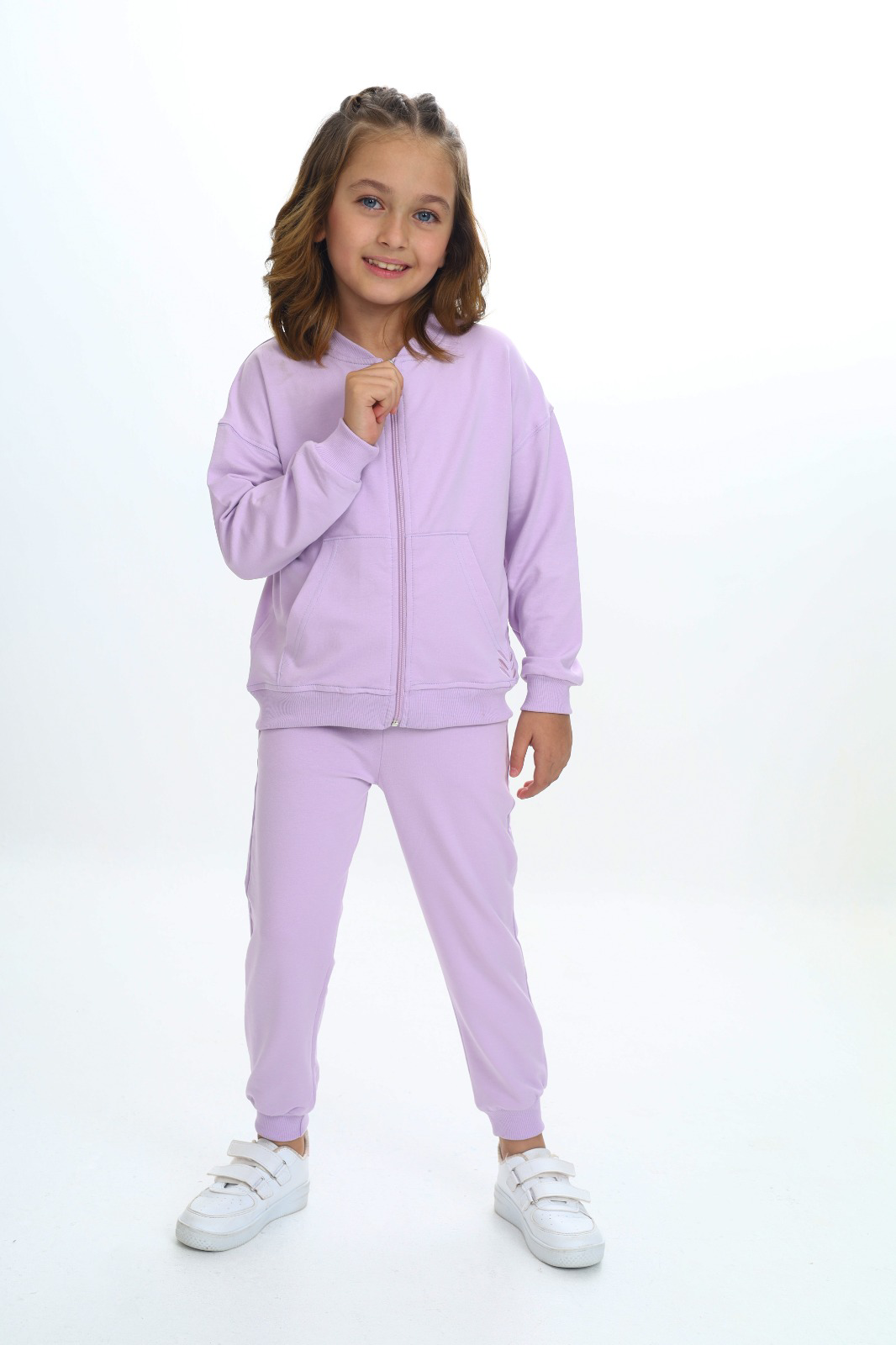 Toontoy  Kız Çocuk Damla  Nakışlı Eşofman Takım