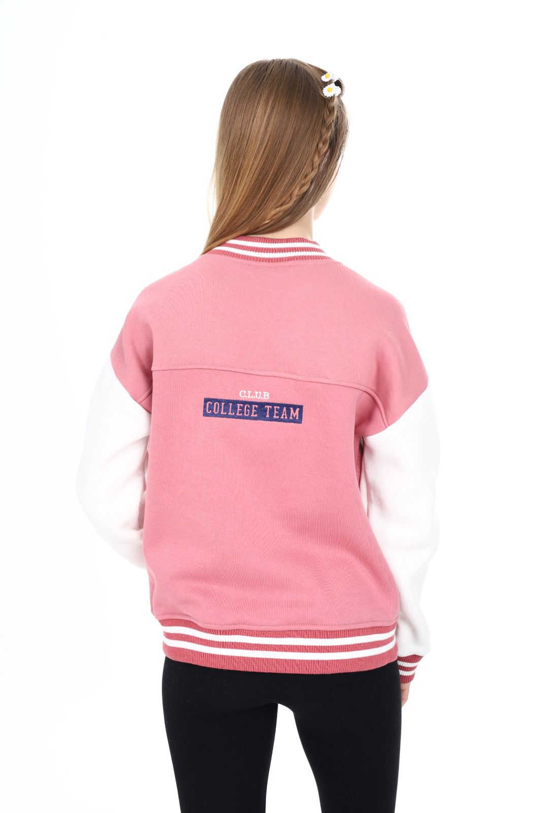 Toontoy  Kız Çocuk Nakışlı Kolej Hırka