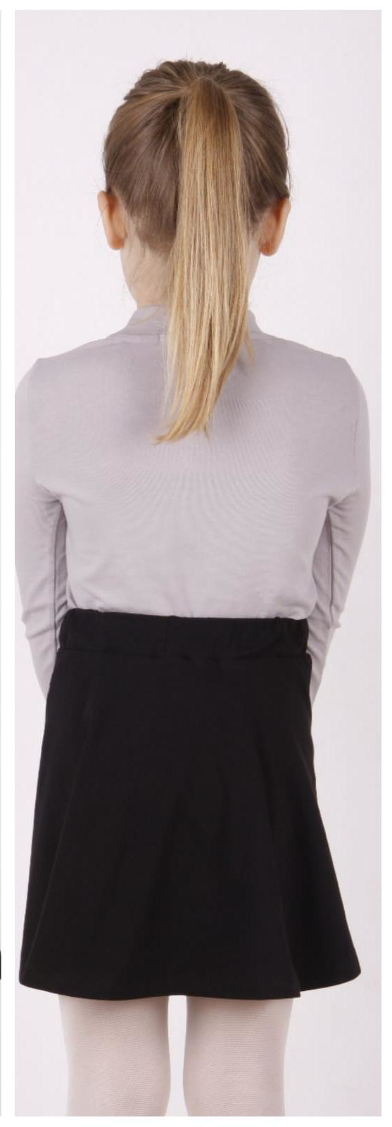 Toontoy Kız Çocuk Önü Dantelli Okul Tişört 8919