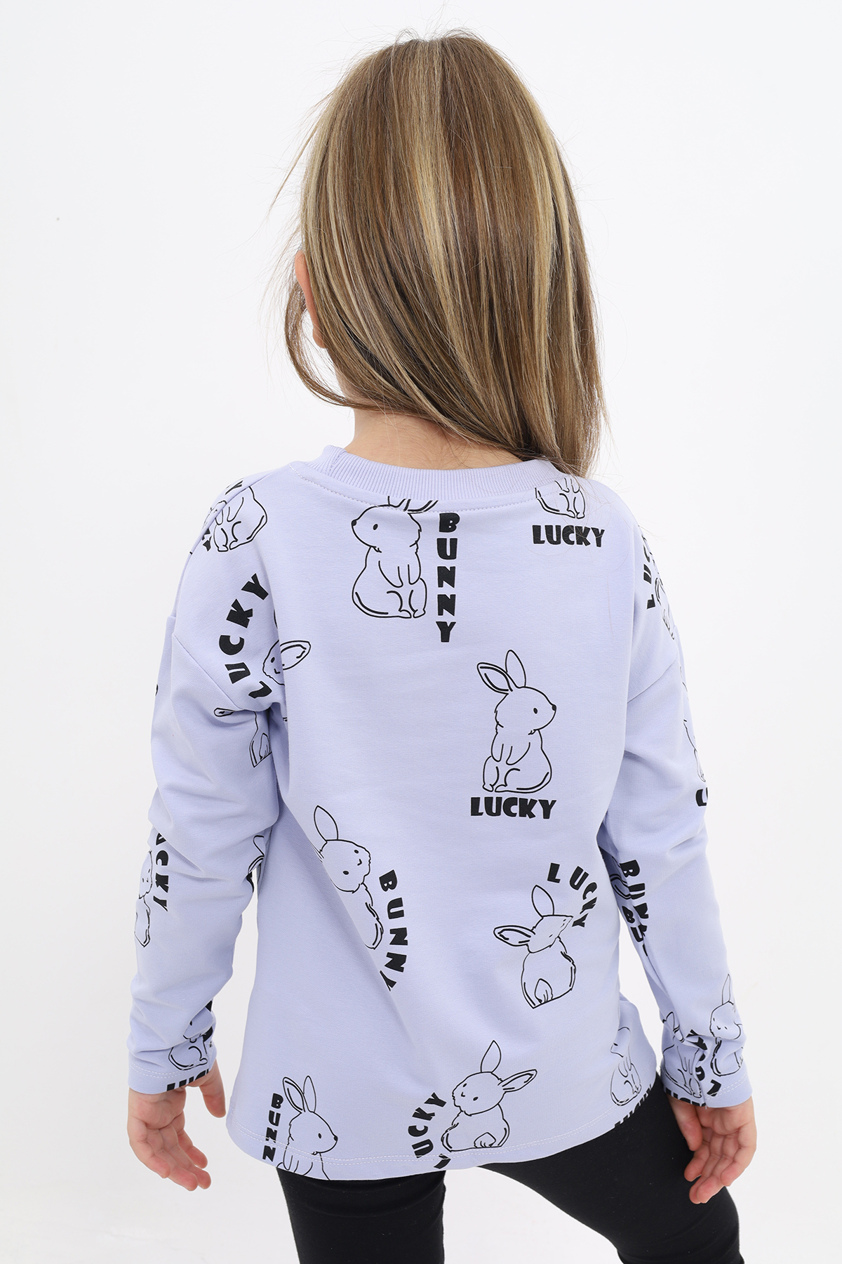 Toontoy Kız Çocuk Baskılı Sweatshirt