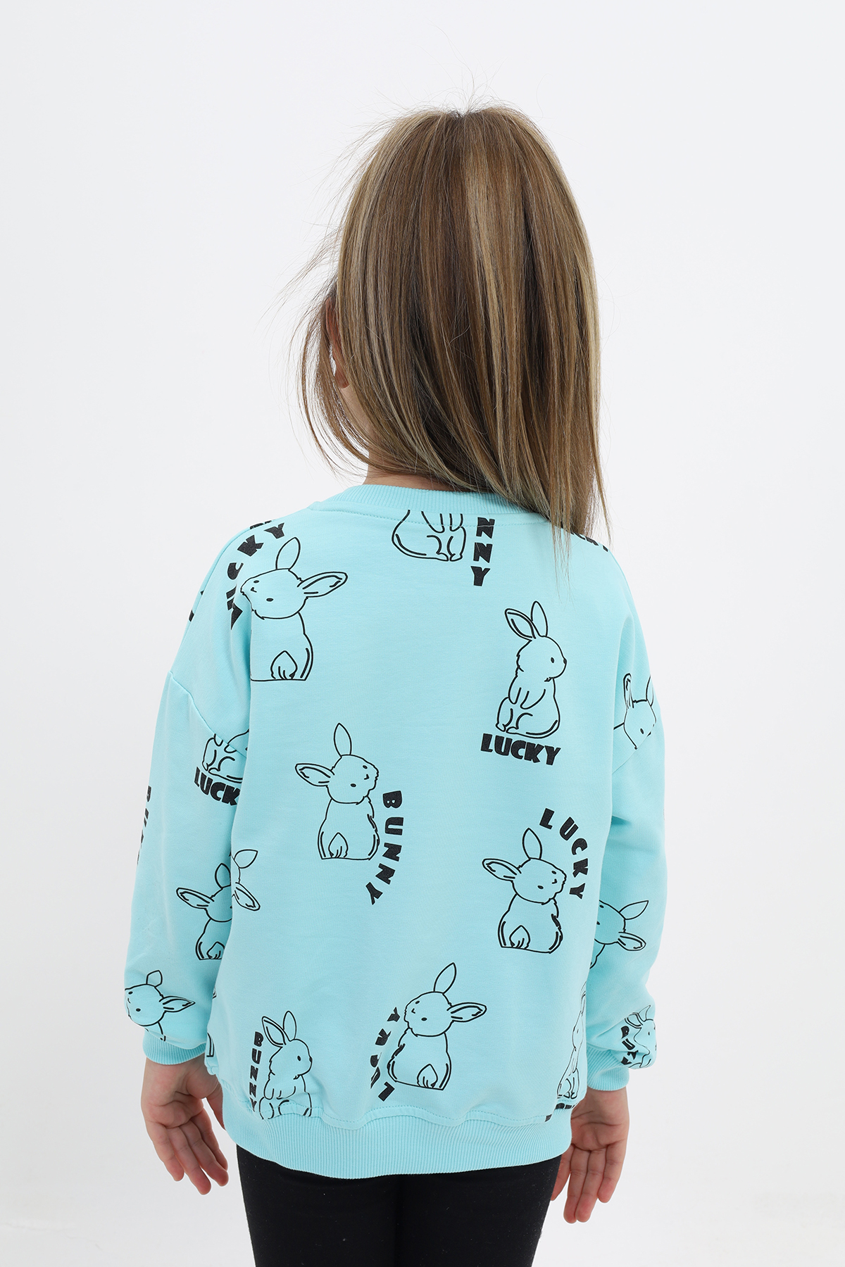 Toontoy Kız Çocuk Baskılı Sweatshirt