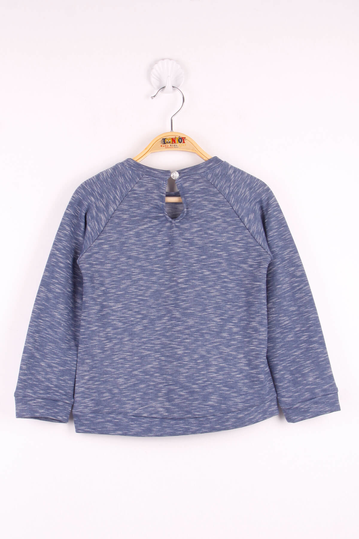 Toontoy Kız Çocuk Çanta Nakışlı Sweatshirt