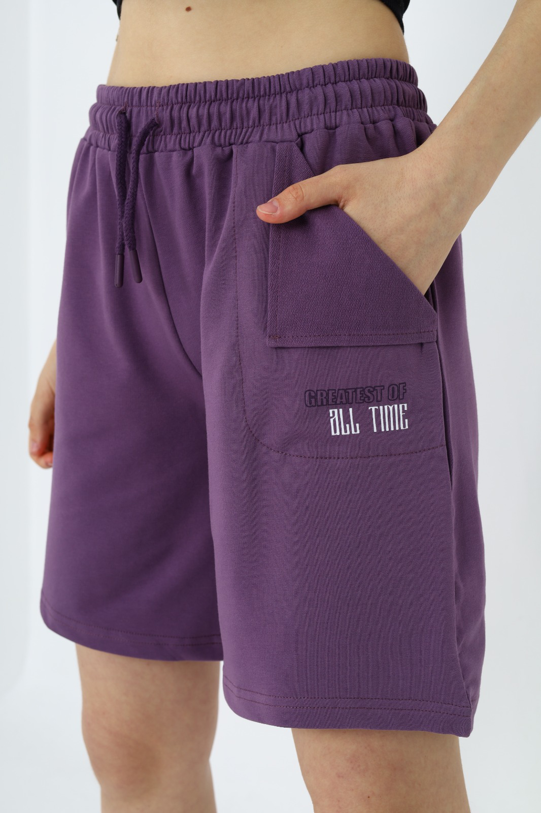 Toontoy  Kız Çocuk Baskılı Şort