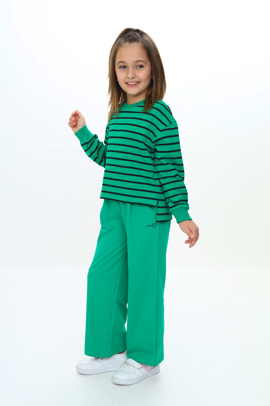 Toontoy Kız Çocuk Baskılı Sweatshirt