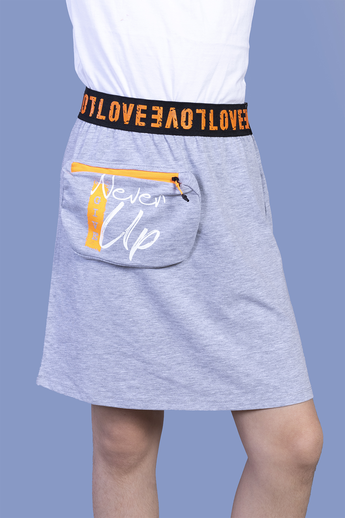 Toontoy Kız Çocuk Baskılı Çanta Detaylı Etek