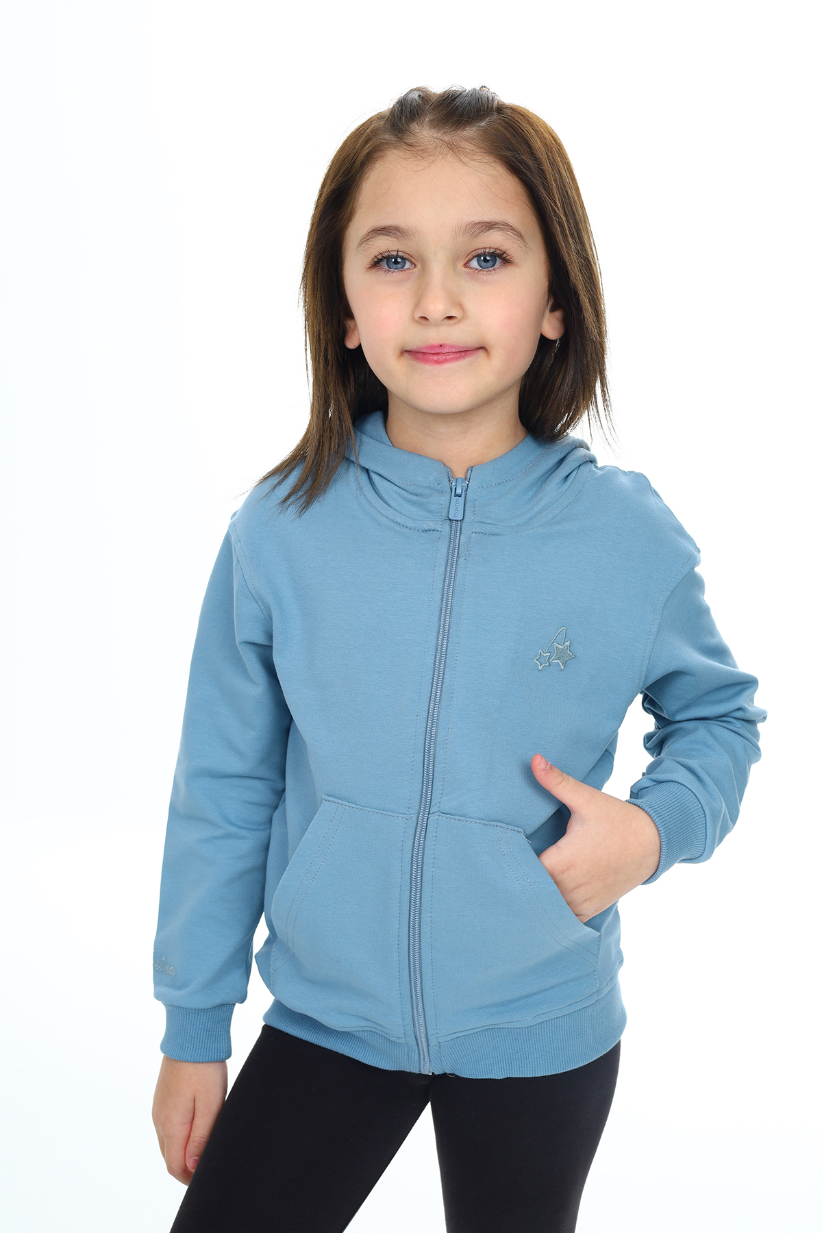 Toontoy  Kız Çocuk Nakışlı Hırka