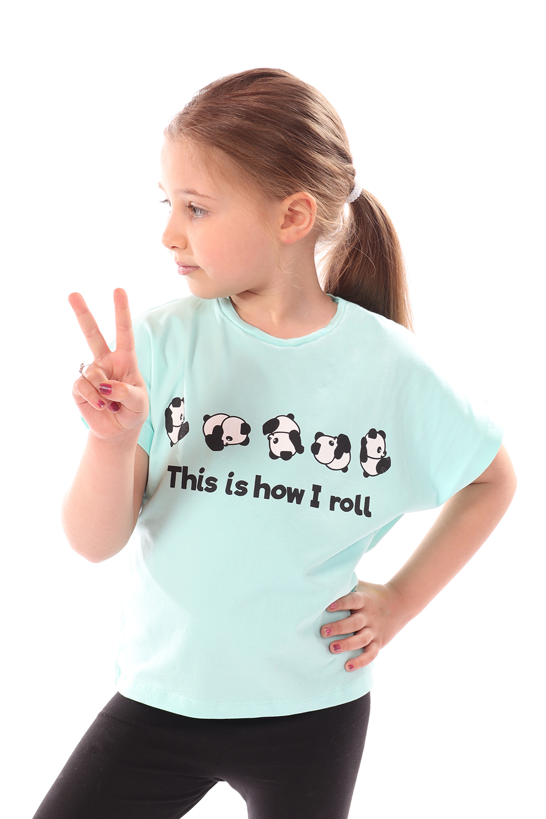 Toontoy Kız Çocuk Okul Tişört