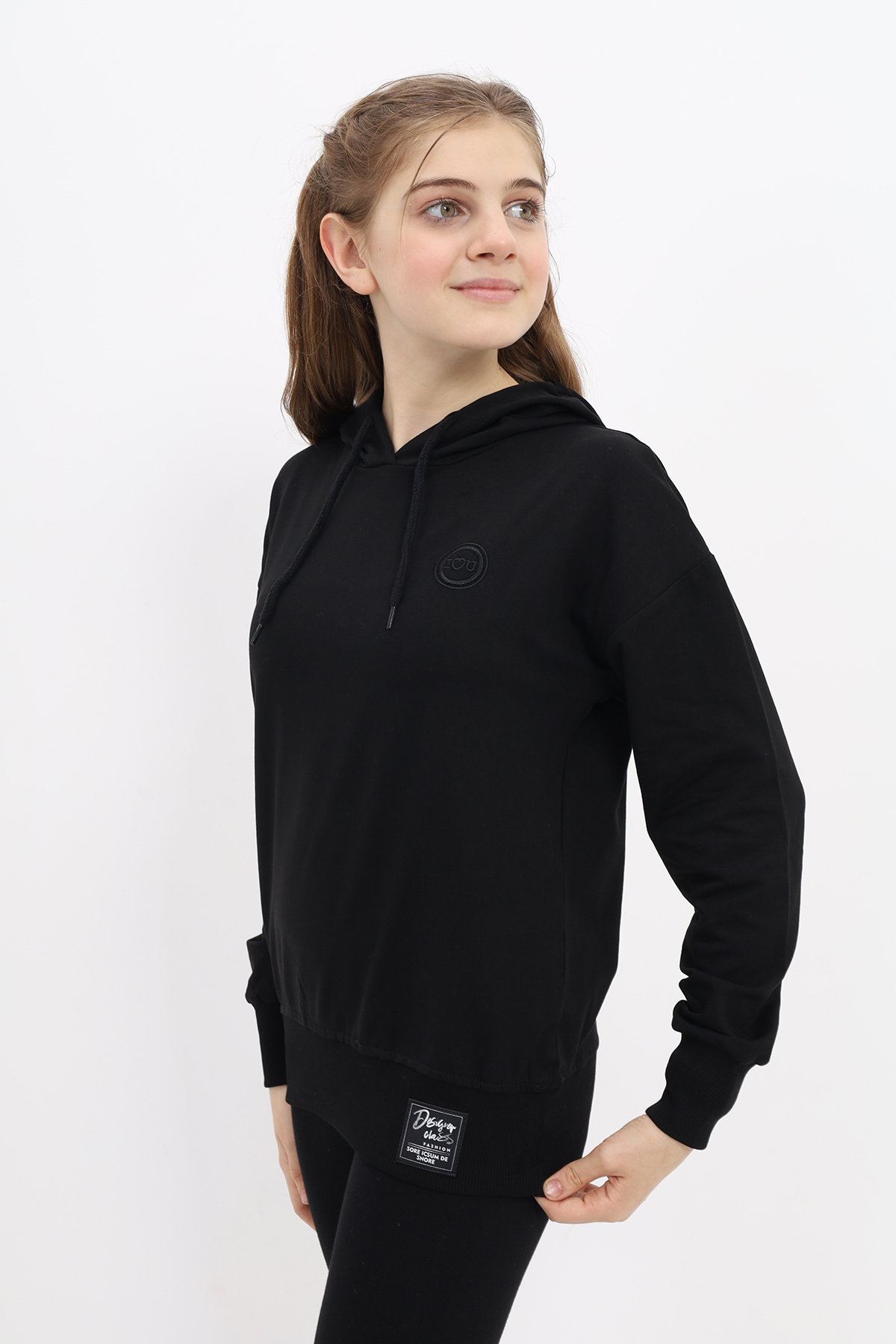 Toontoy Kız Çocuk Nakışlı Sweatshirt