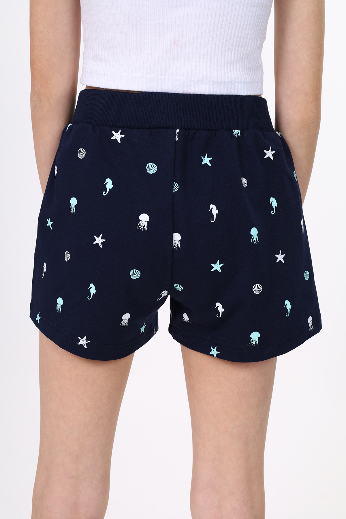 Toontoy Kız Çocuk Baskılı Şort