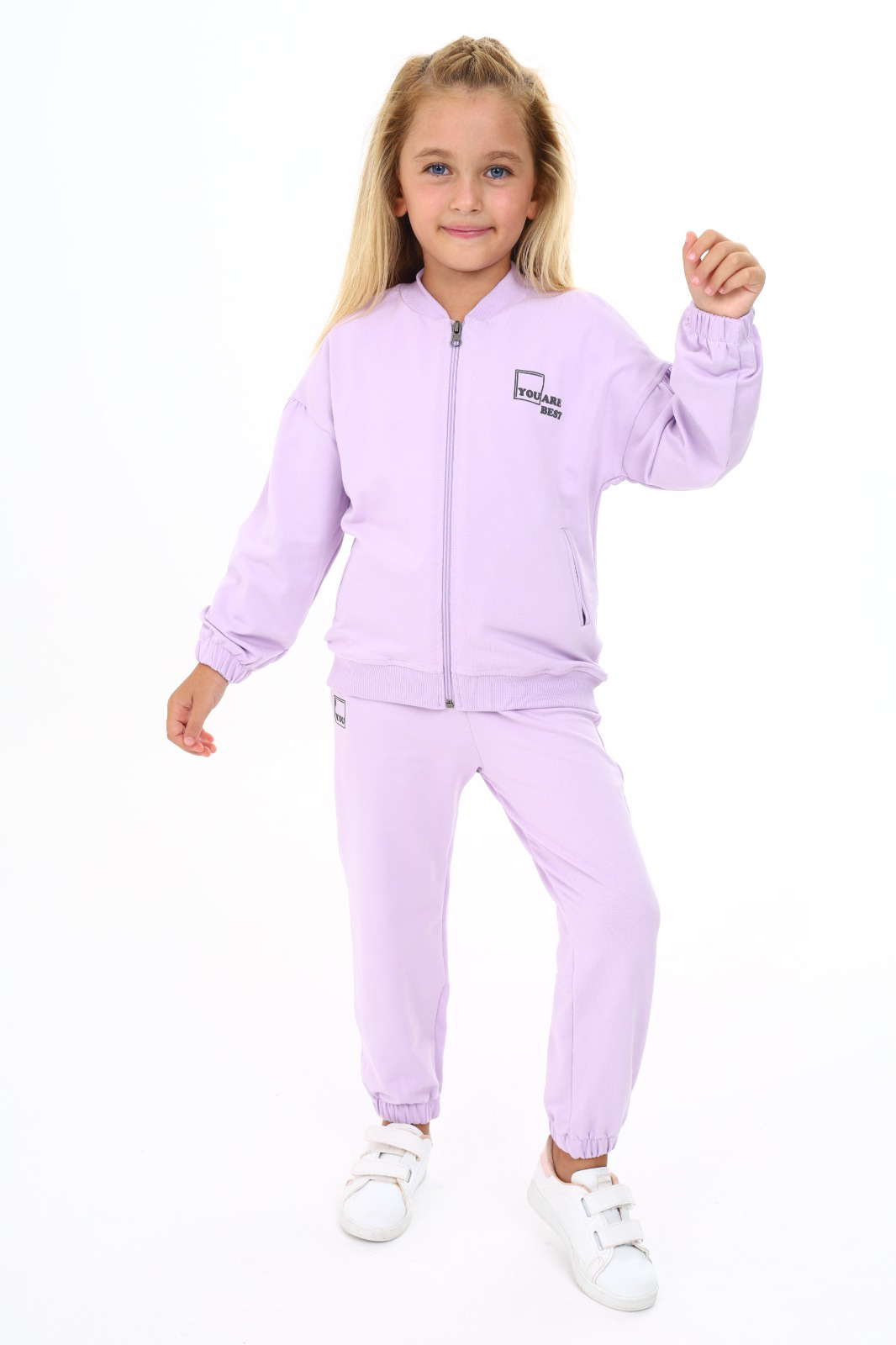 Toontoy Kız Çocuk Nakışlı Kolej Hırka