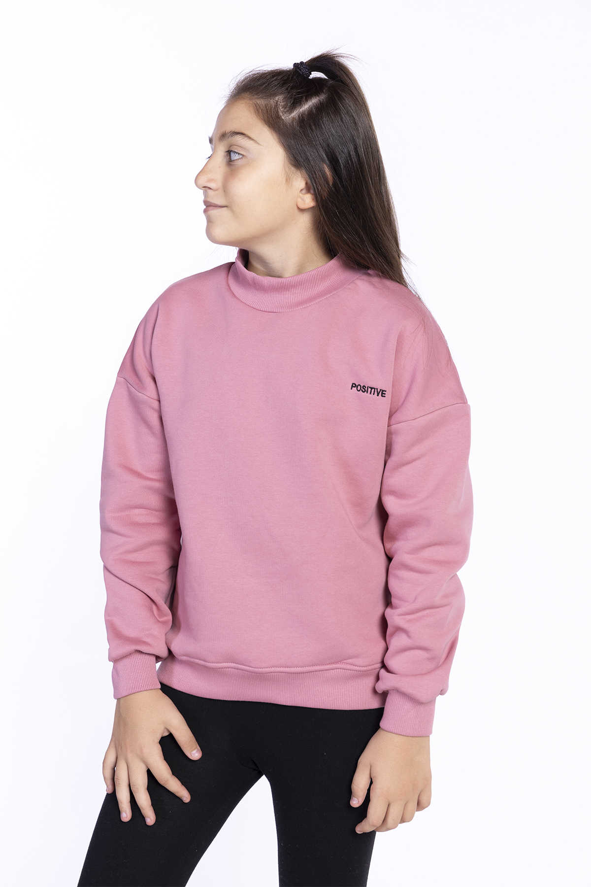 Toontoy Kız Çocuk İçi Pamuklu Sweatshirt
