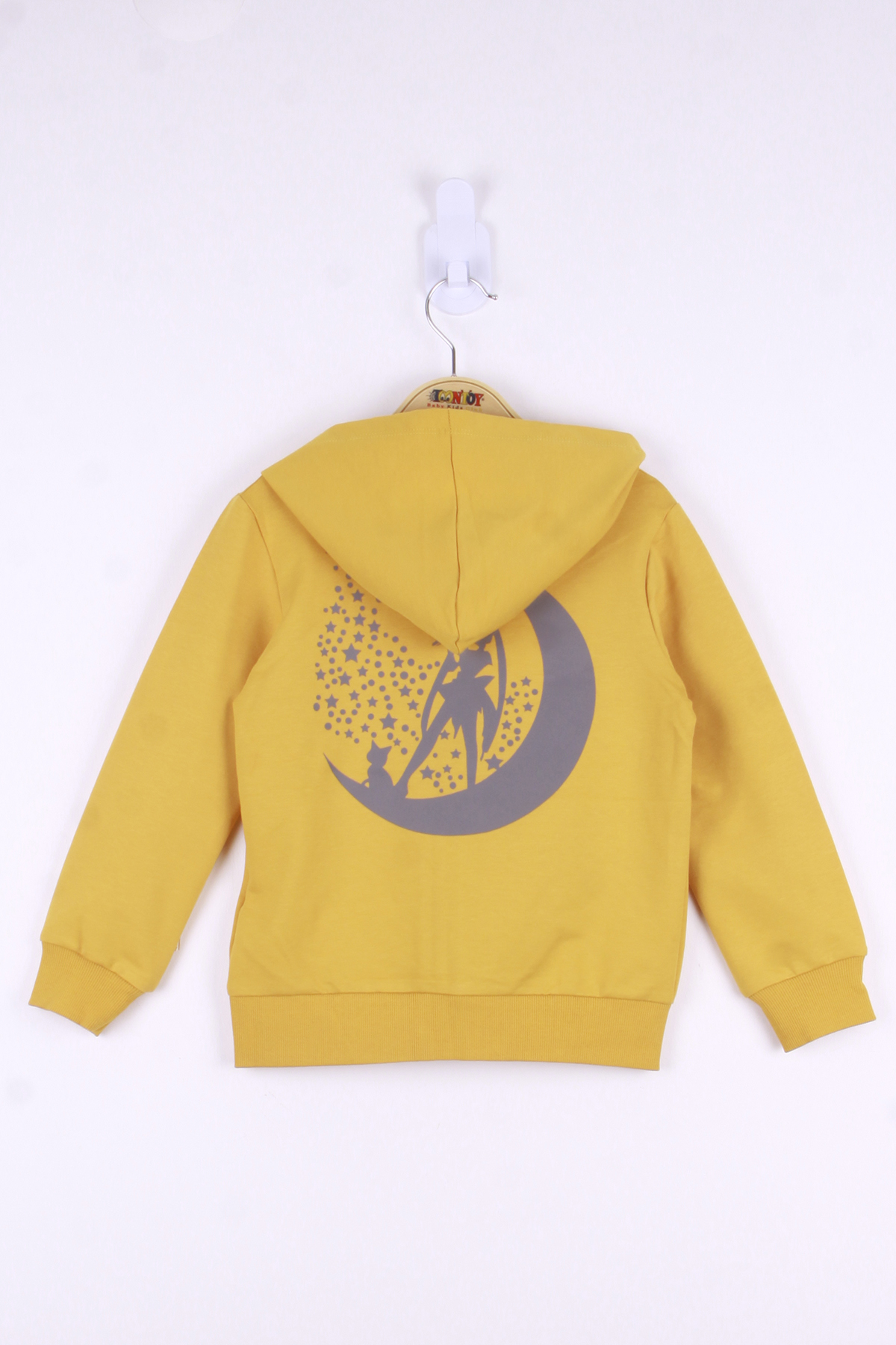 Toontoy  Kiz Çocuk Yildiz Baskili Hirka