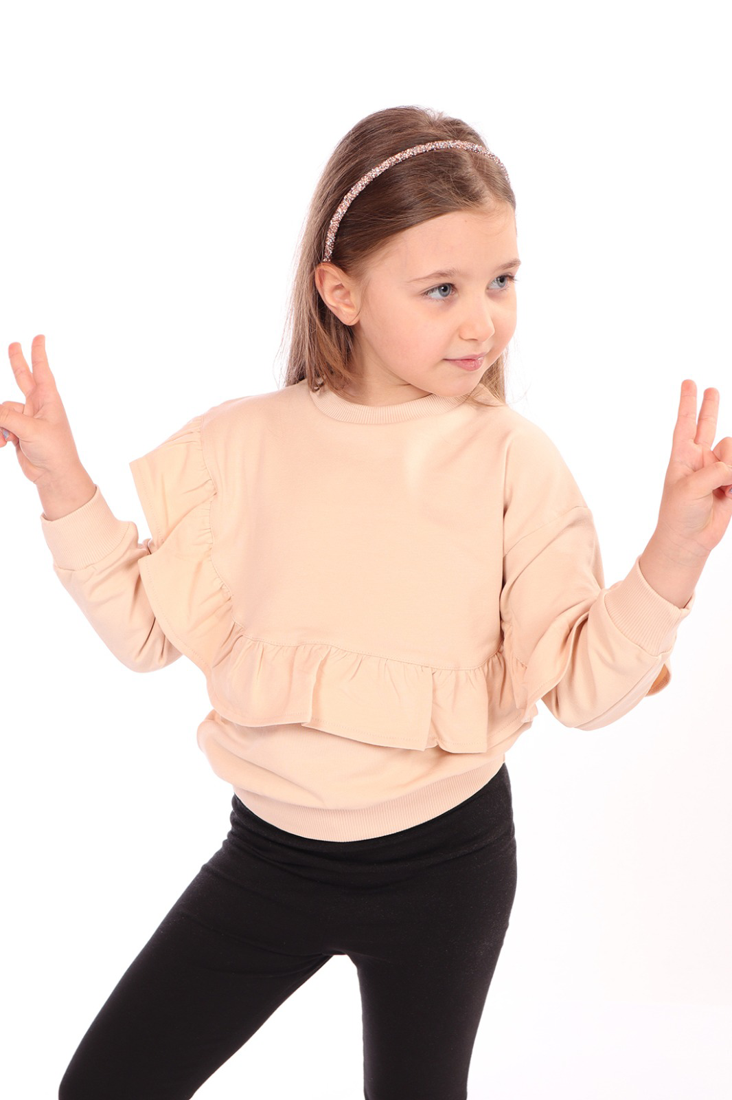 Toontoy Kız Çocuk Sweatshirt